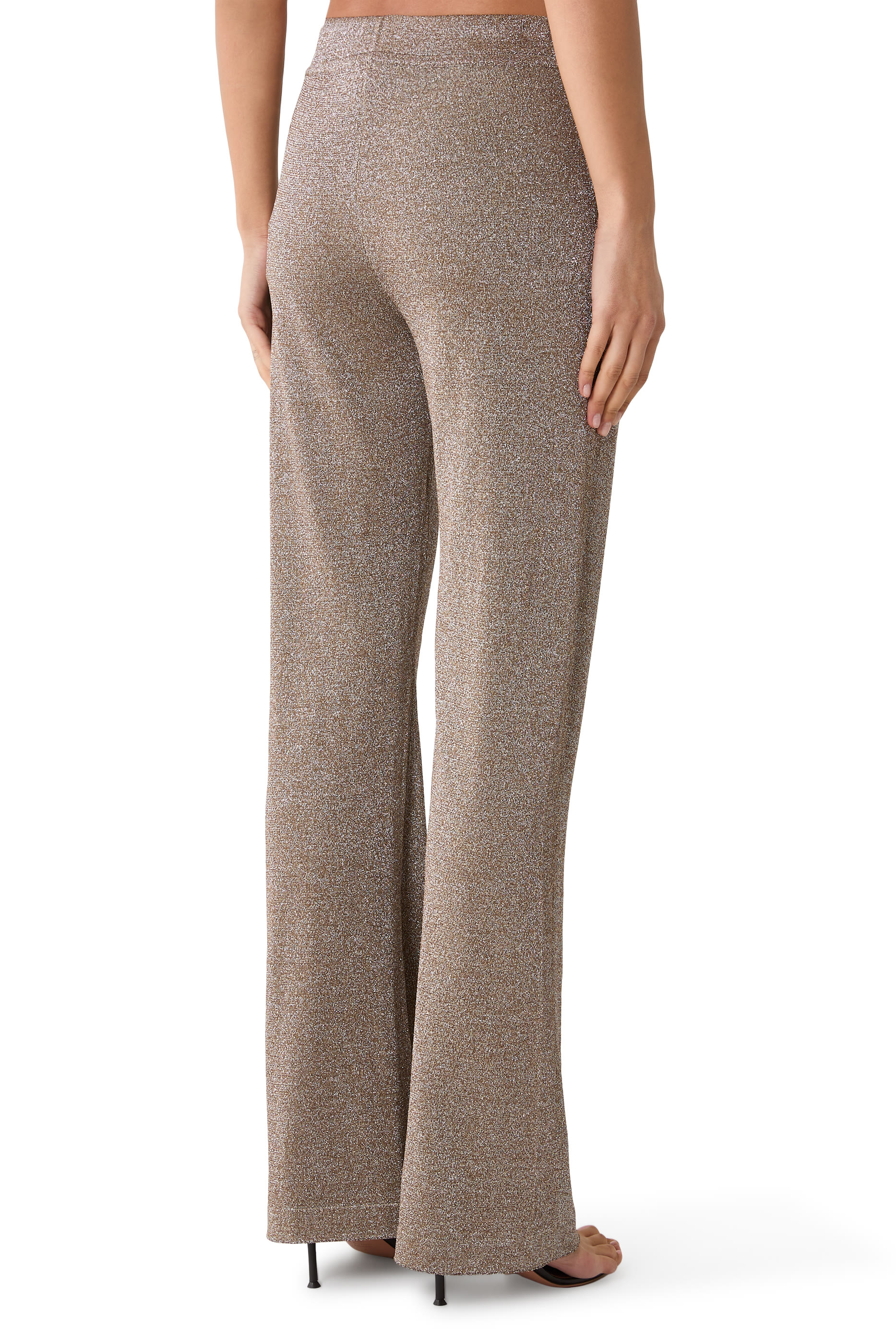 Vanisé Lurex Flared Pants