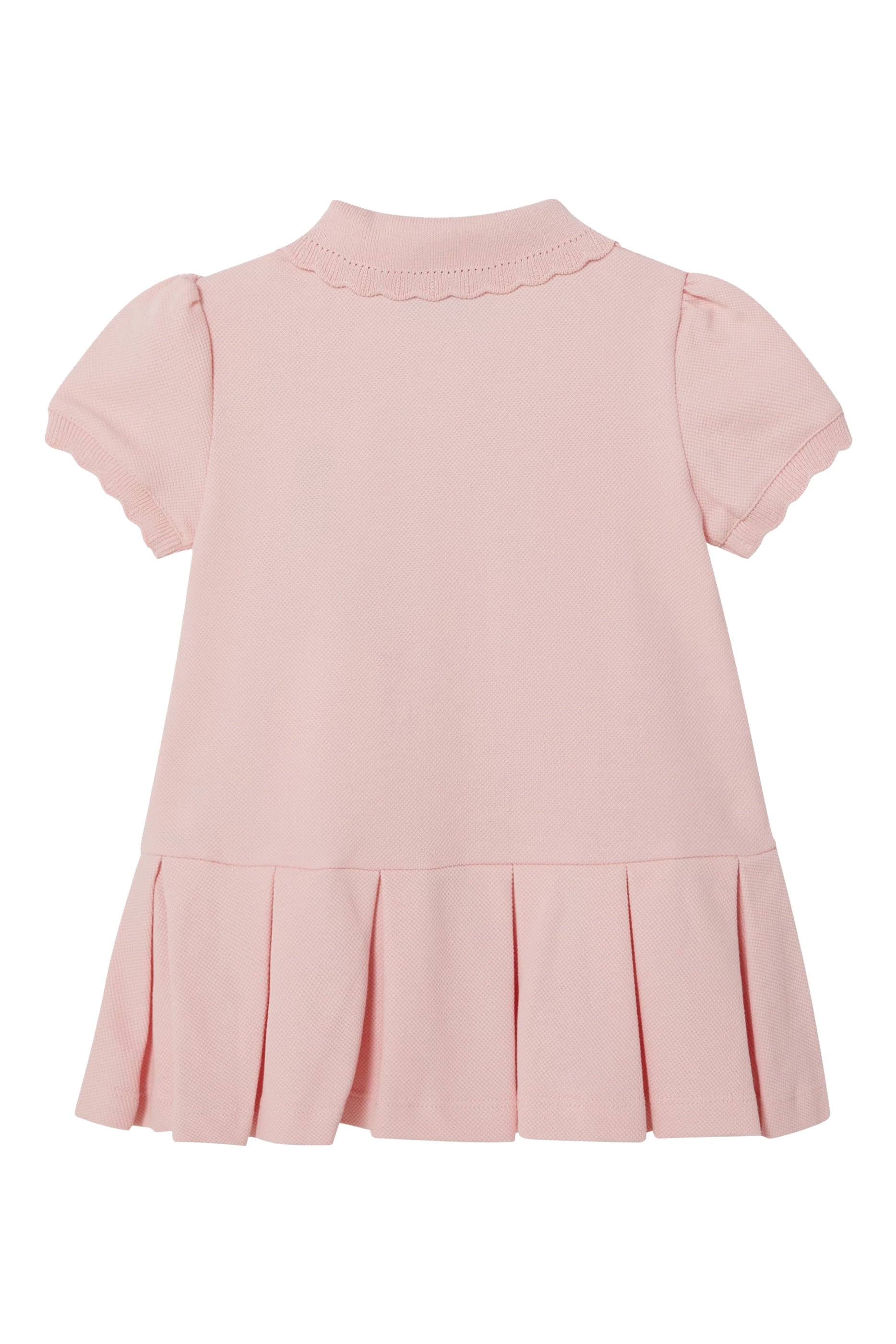 Kids Pleated Polo Dress