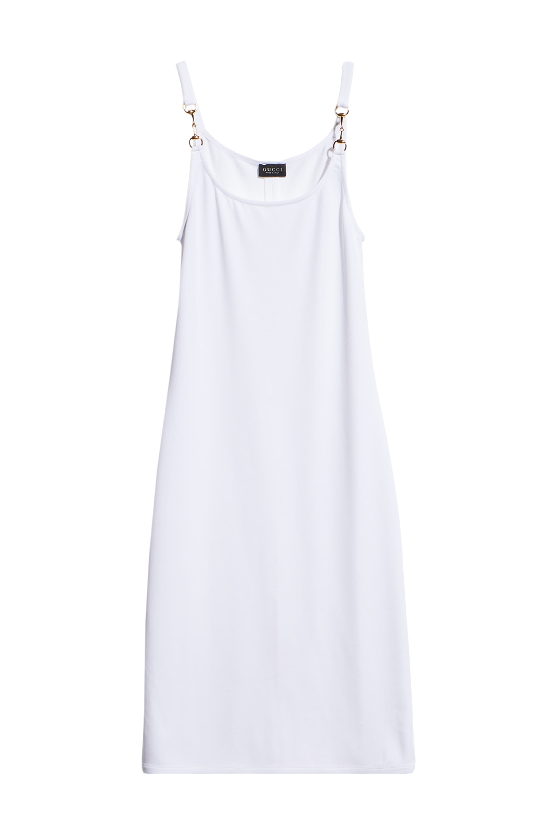  Viscose Crêpe Jersey Dress with Horsebit 