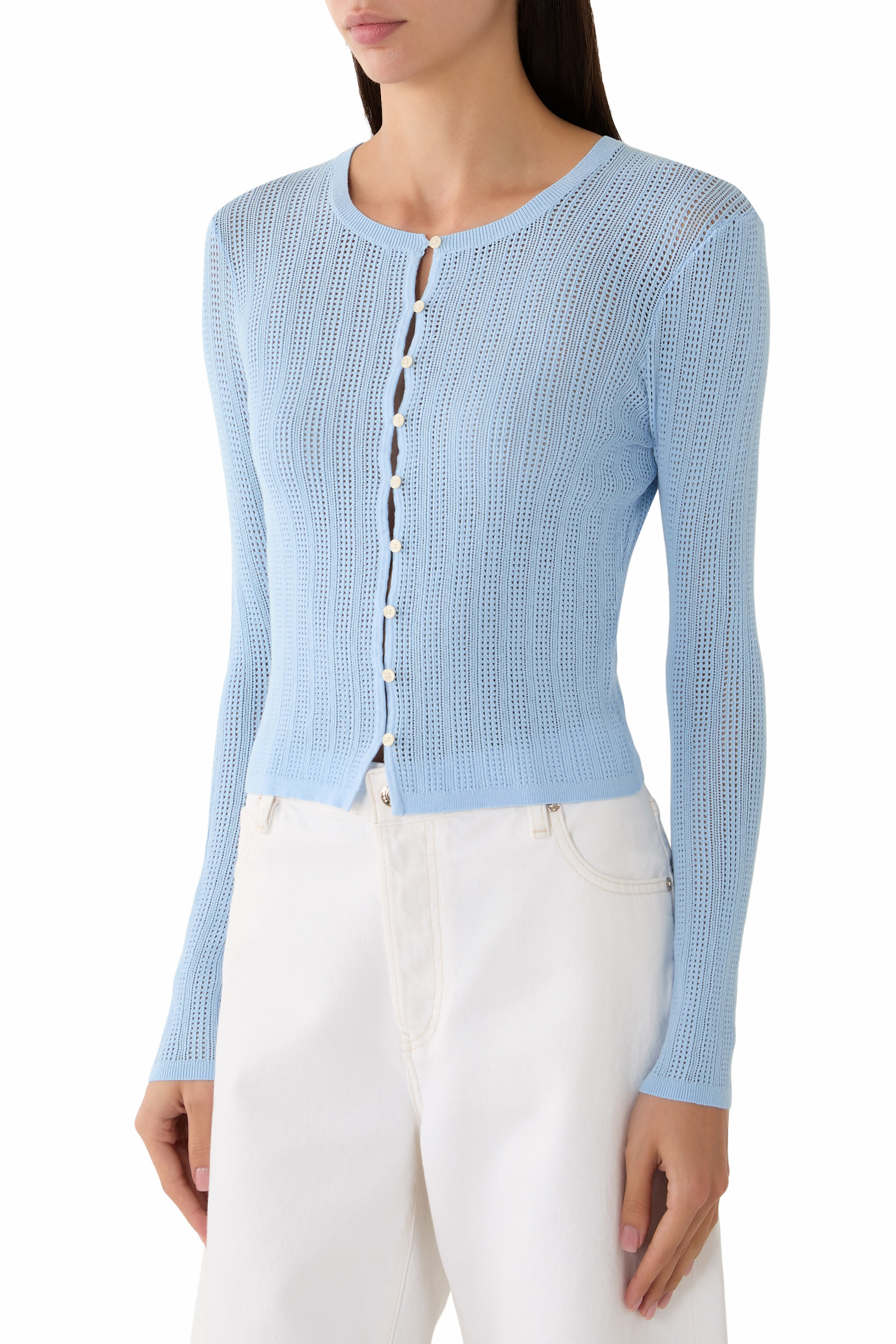Open Knit Cardigan