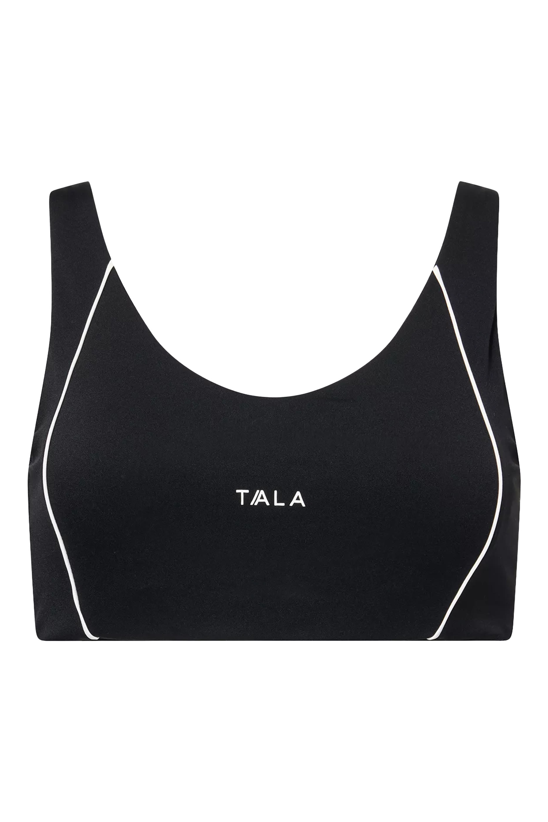 SkinLuxe Contrast Piping Sports Bra