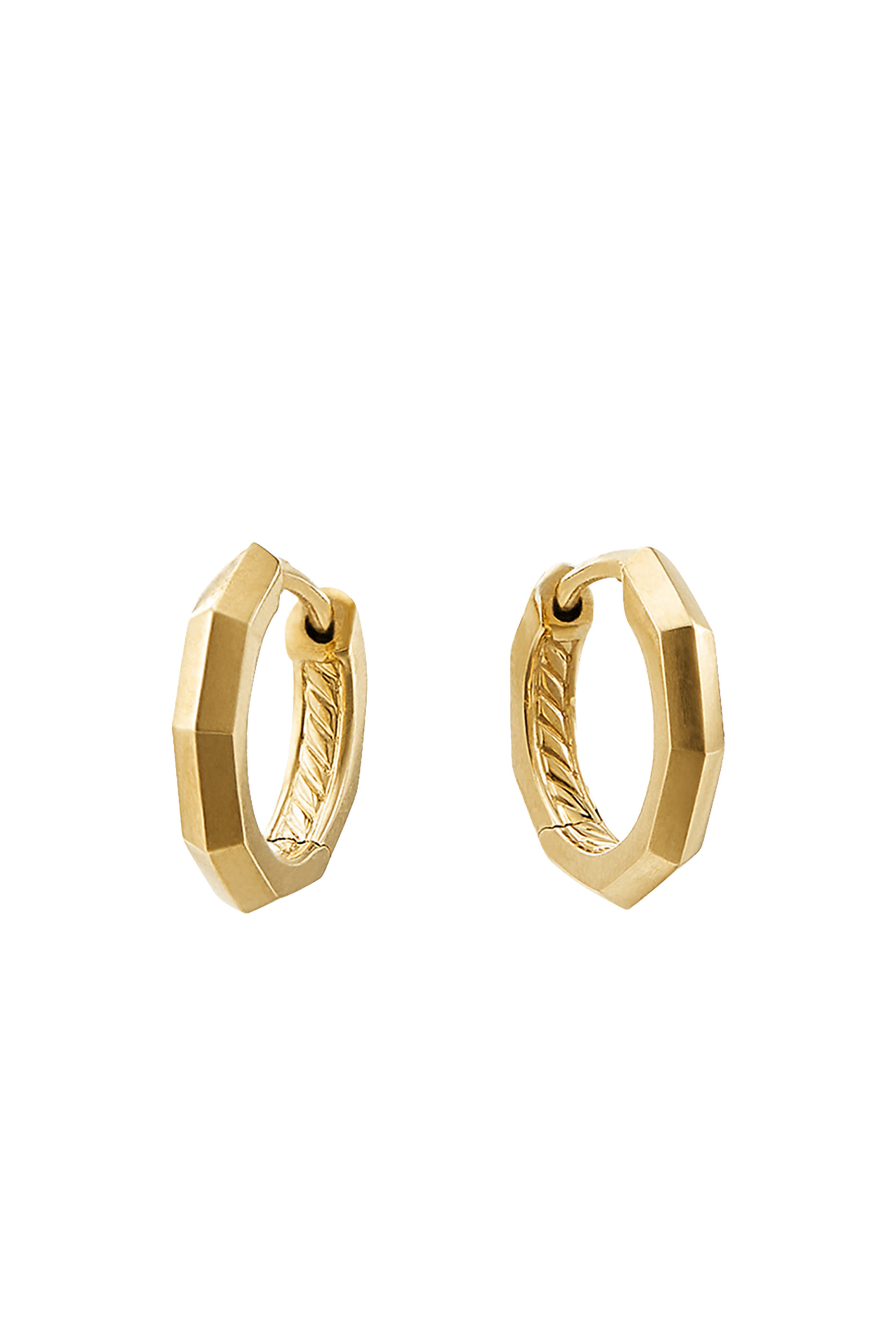 Cufflinks, 18k Yellow Gold & Forged Carbon