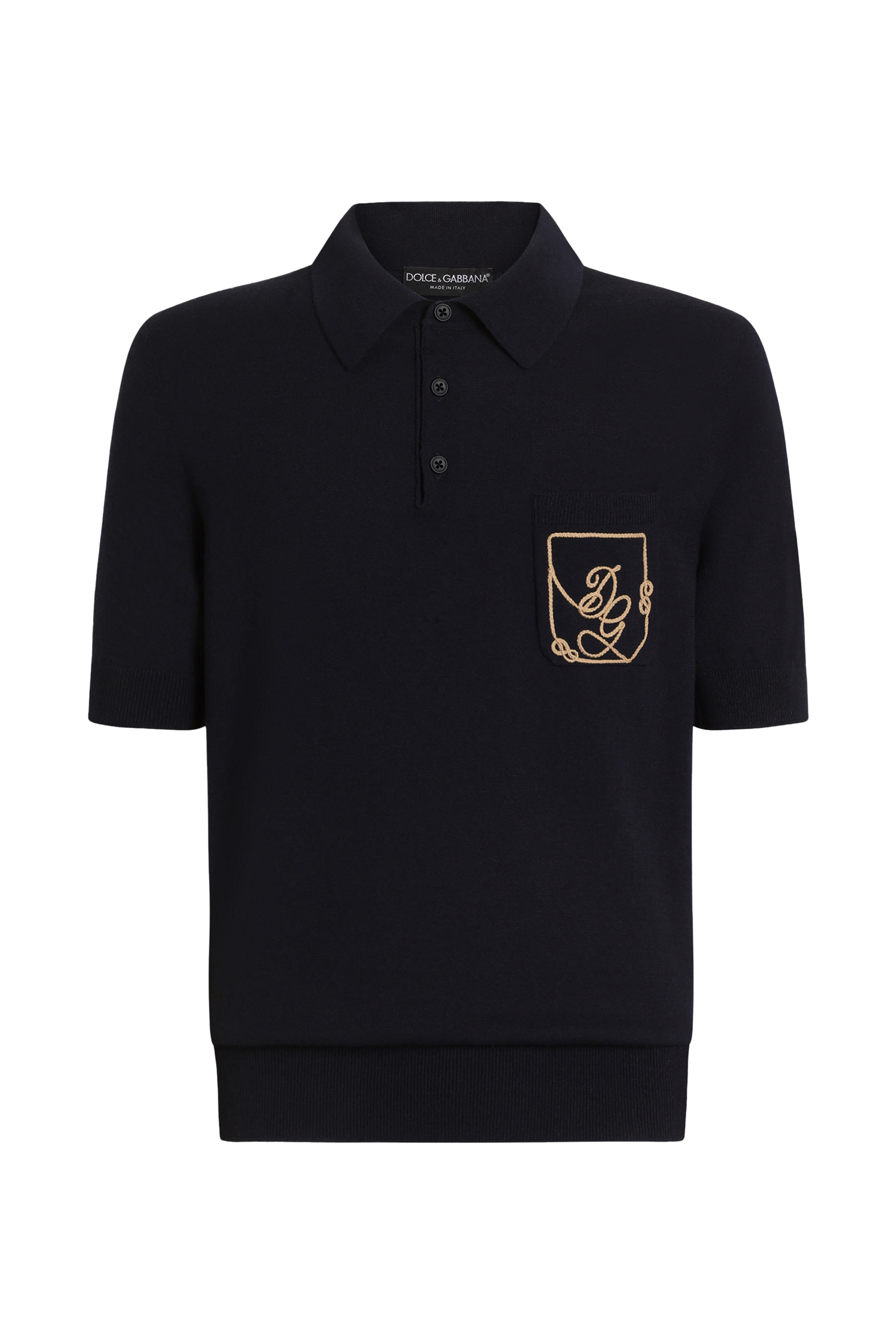 Virgin Wool Polo Shirt