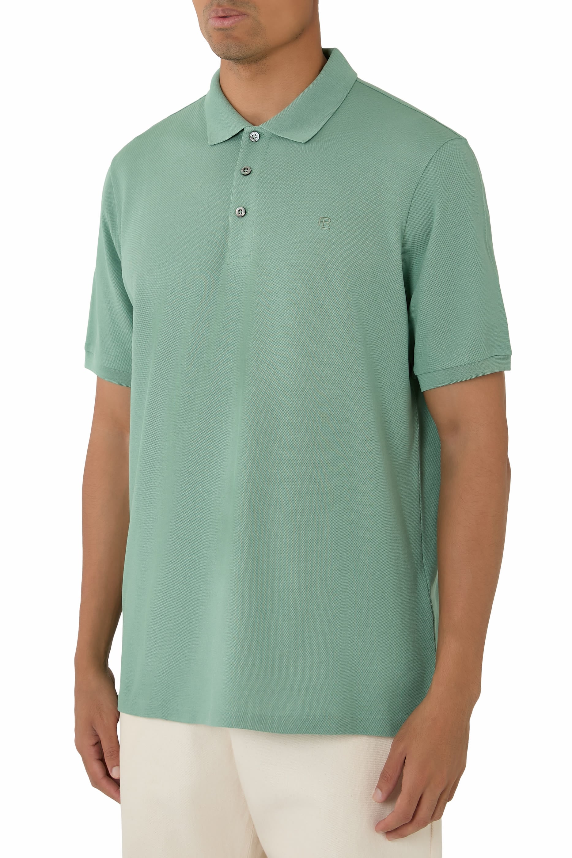 Custom Slim Fit Piqué Polo Shirt