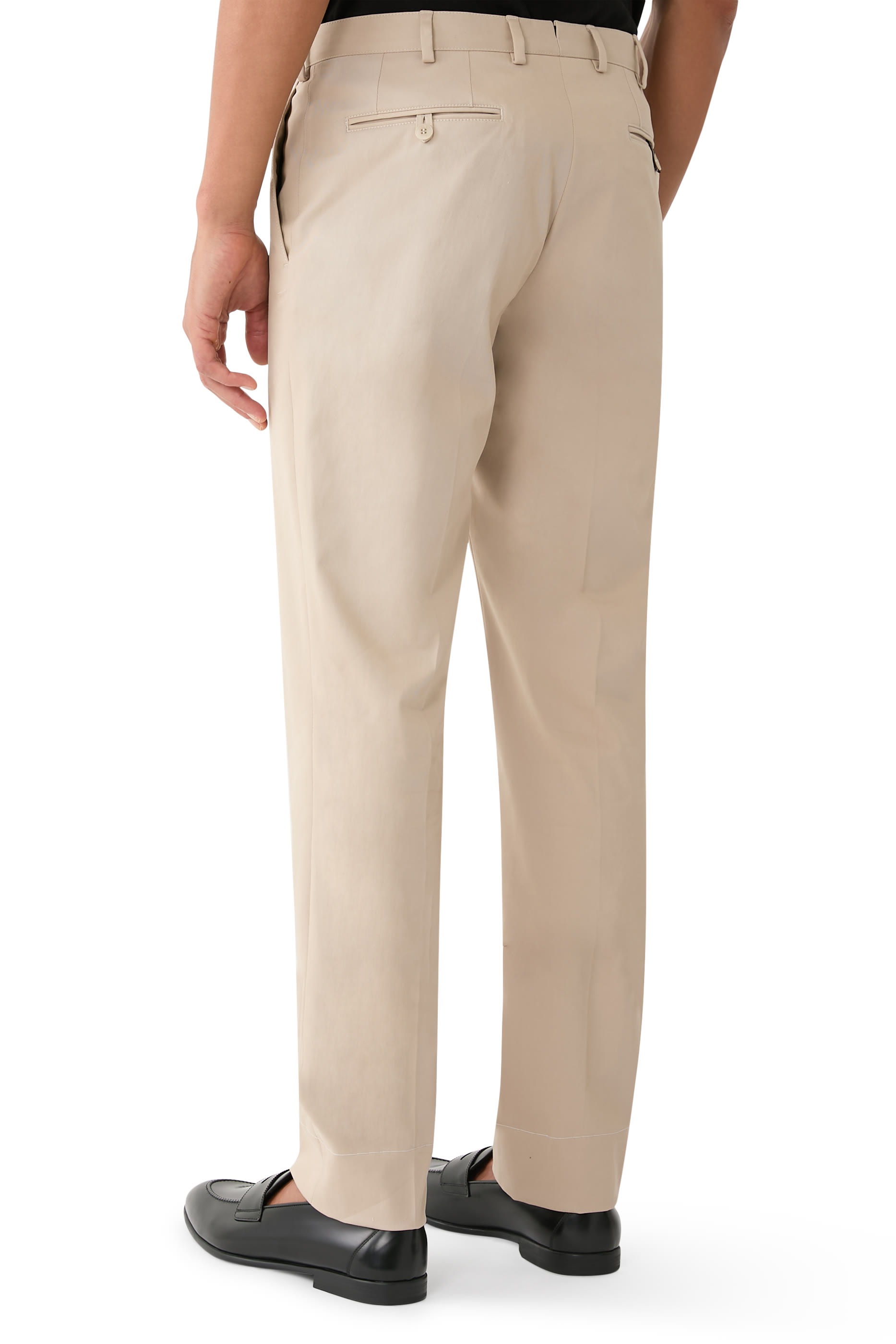 Organic Stretch Cotton Pienza Trousers