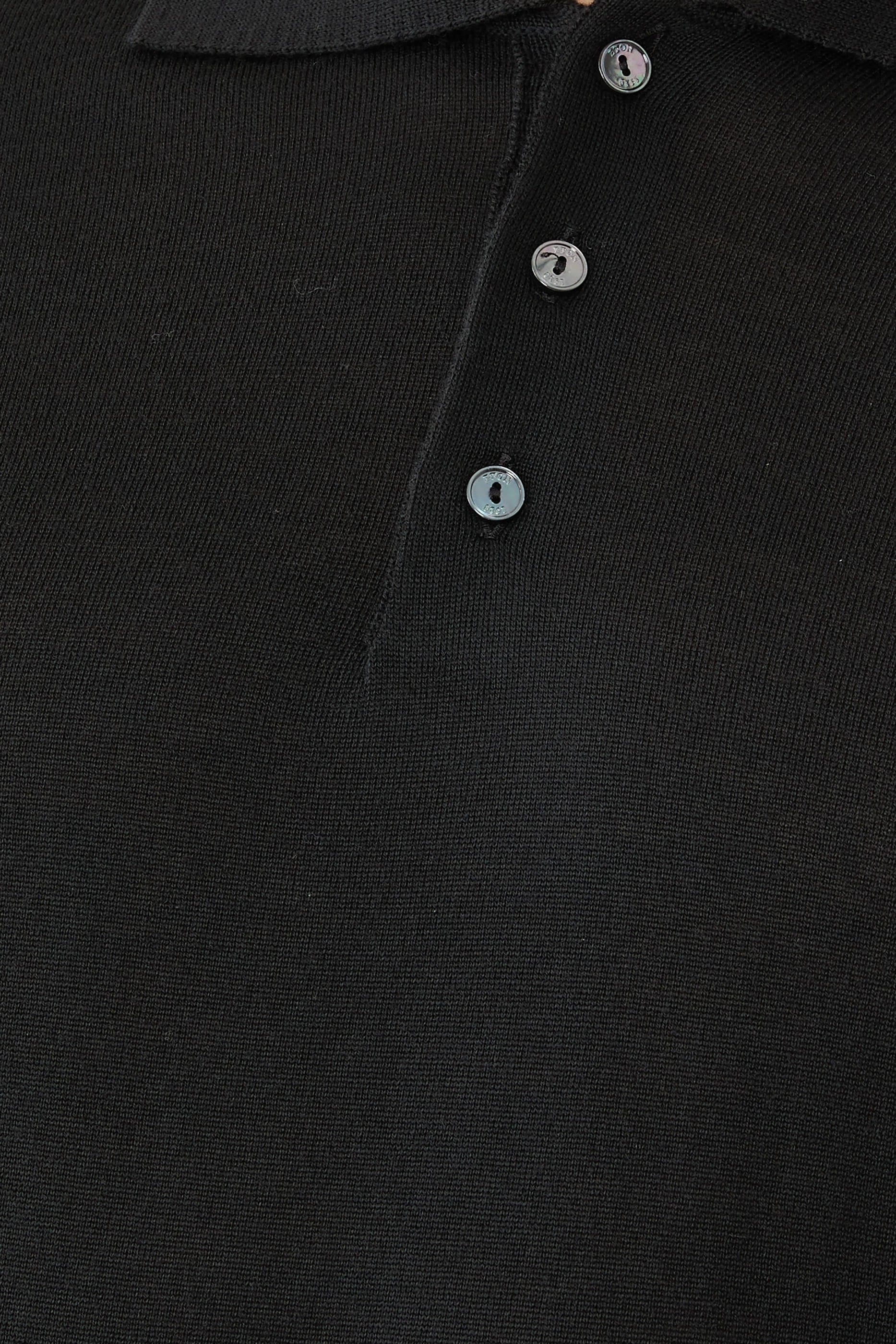 Merino Fine Knit Polo Shirt