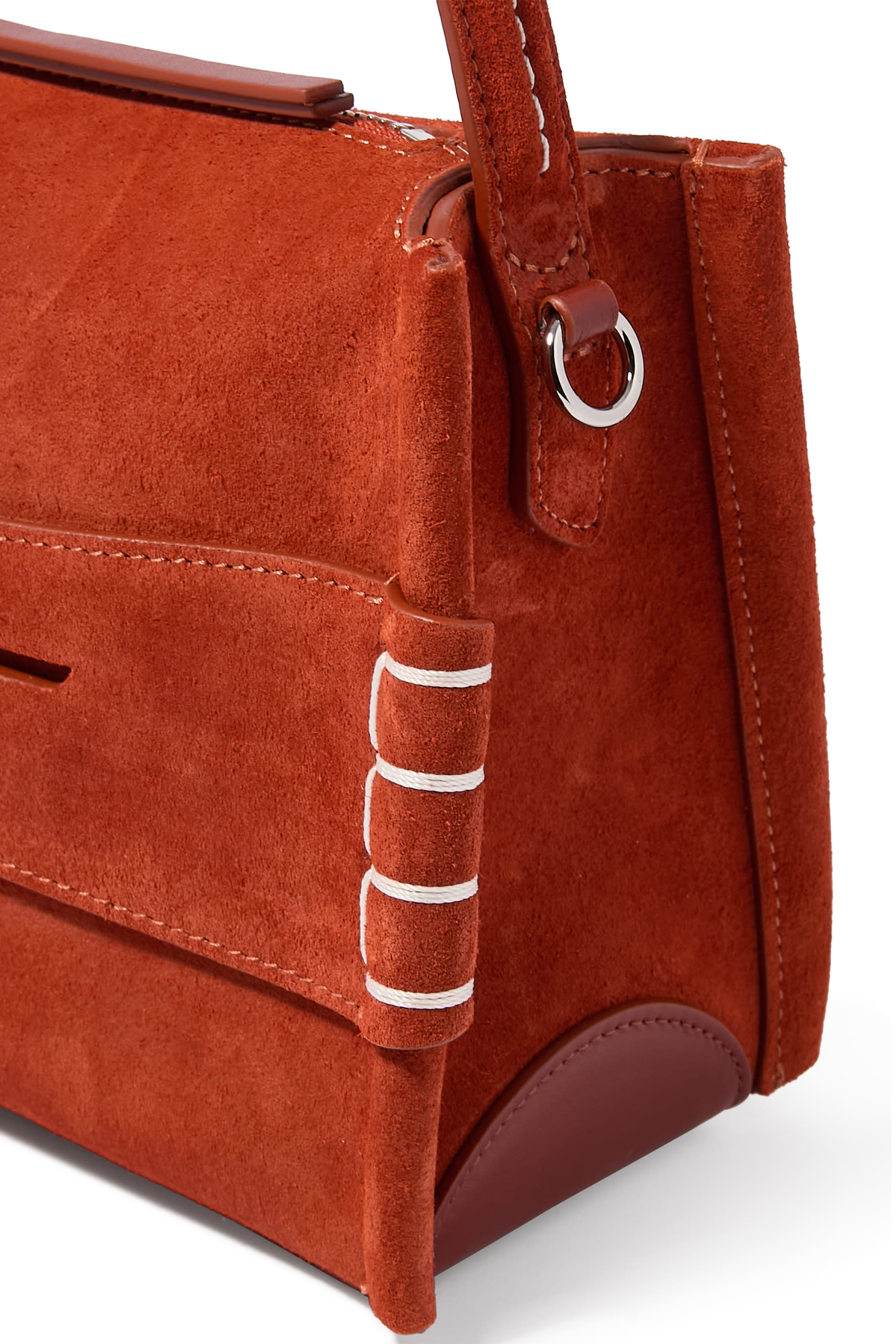 Suede Small Loafer Bag