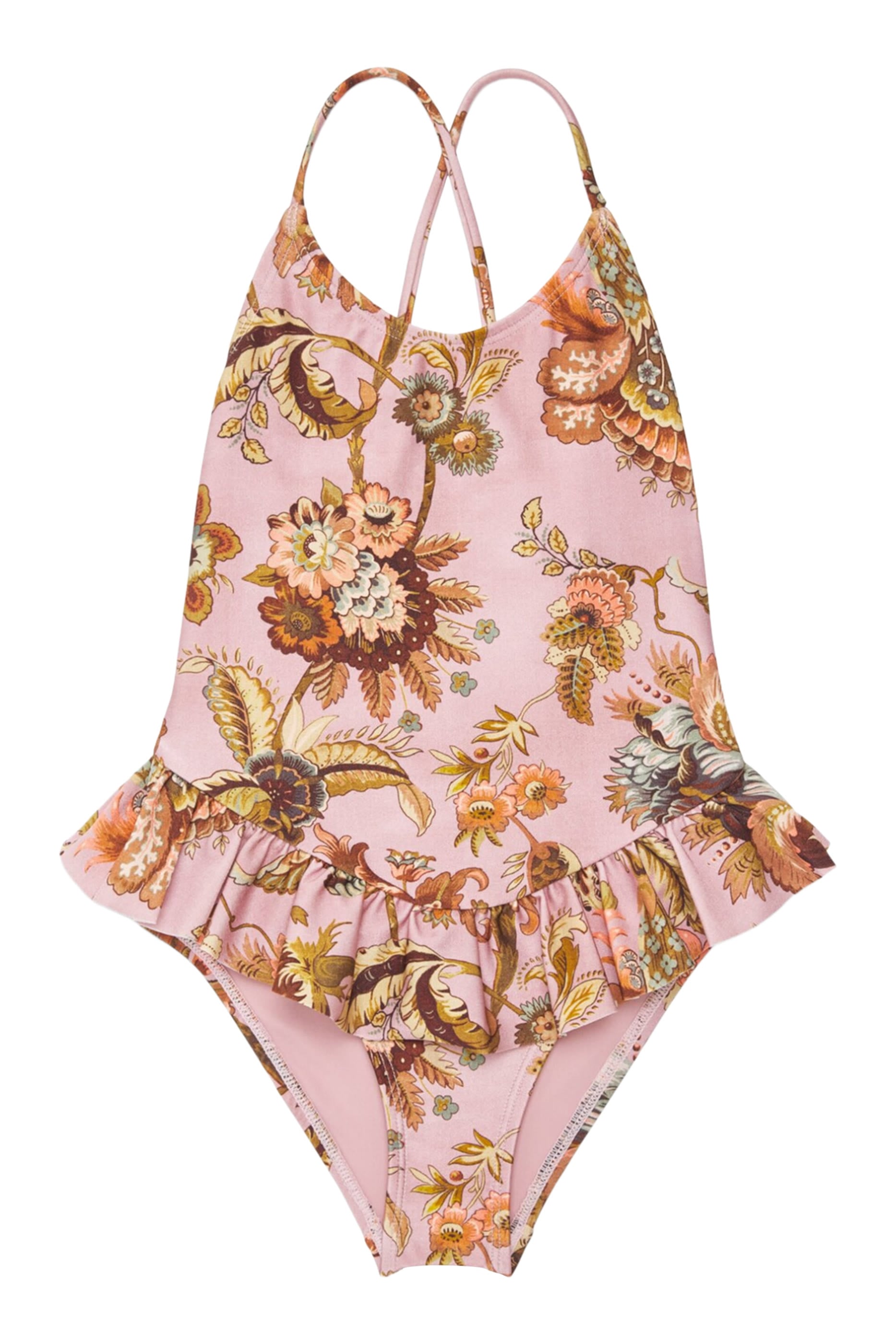 Kids Aster Frill One-Piece Swimsuit