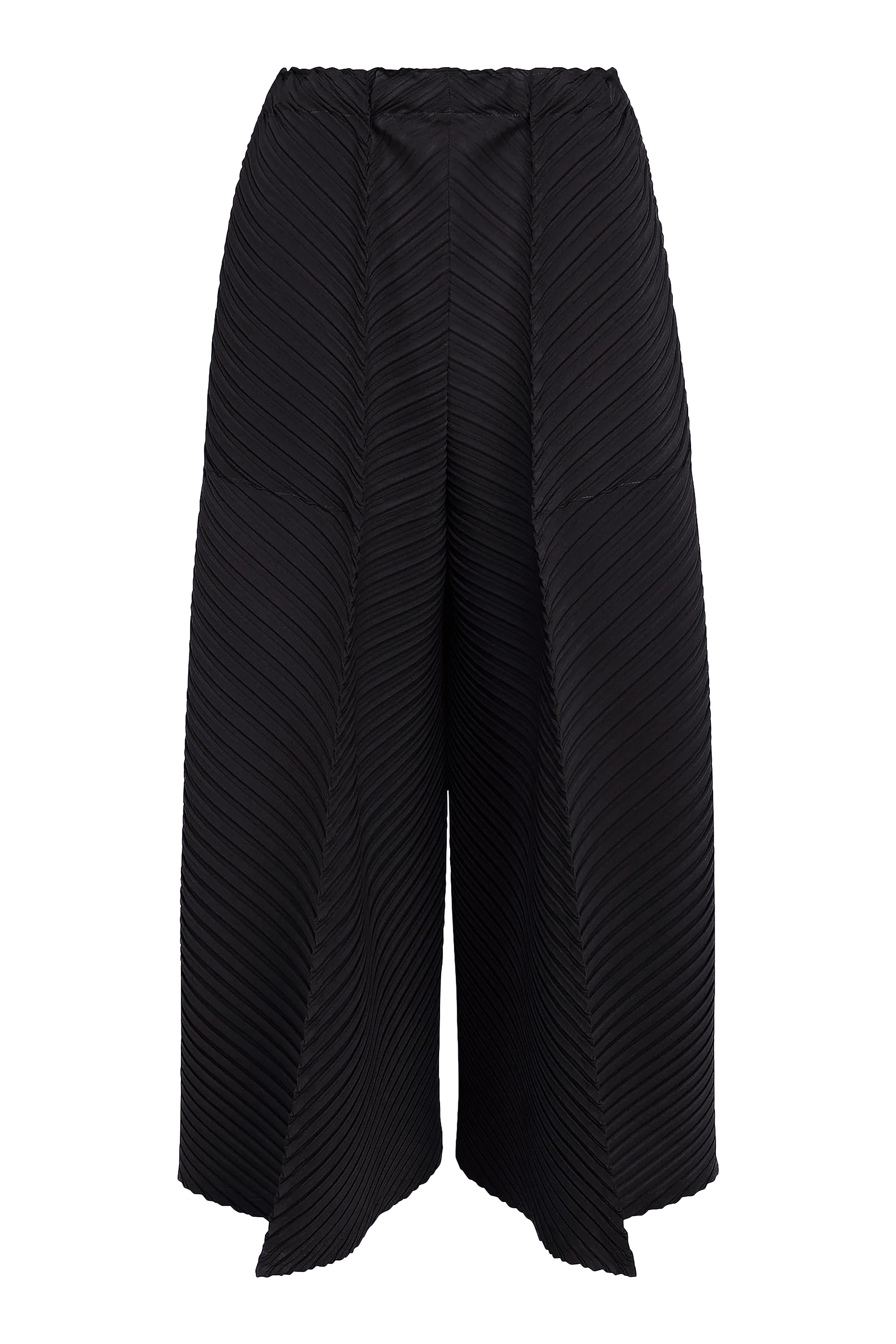 Tubular Pleats Pants