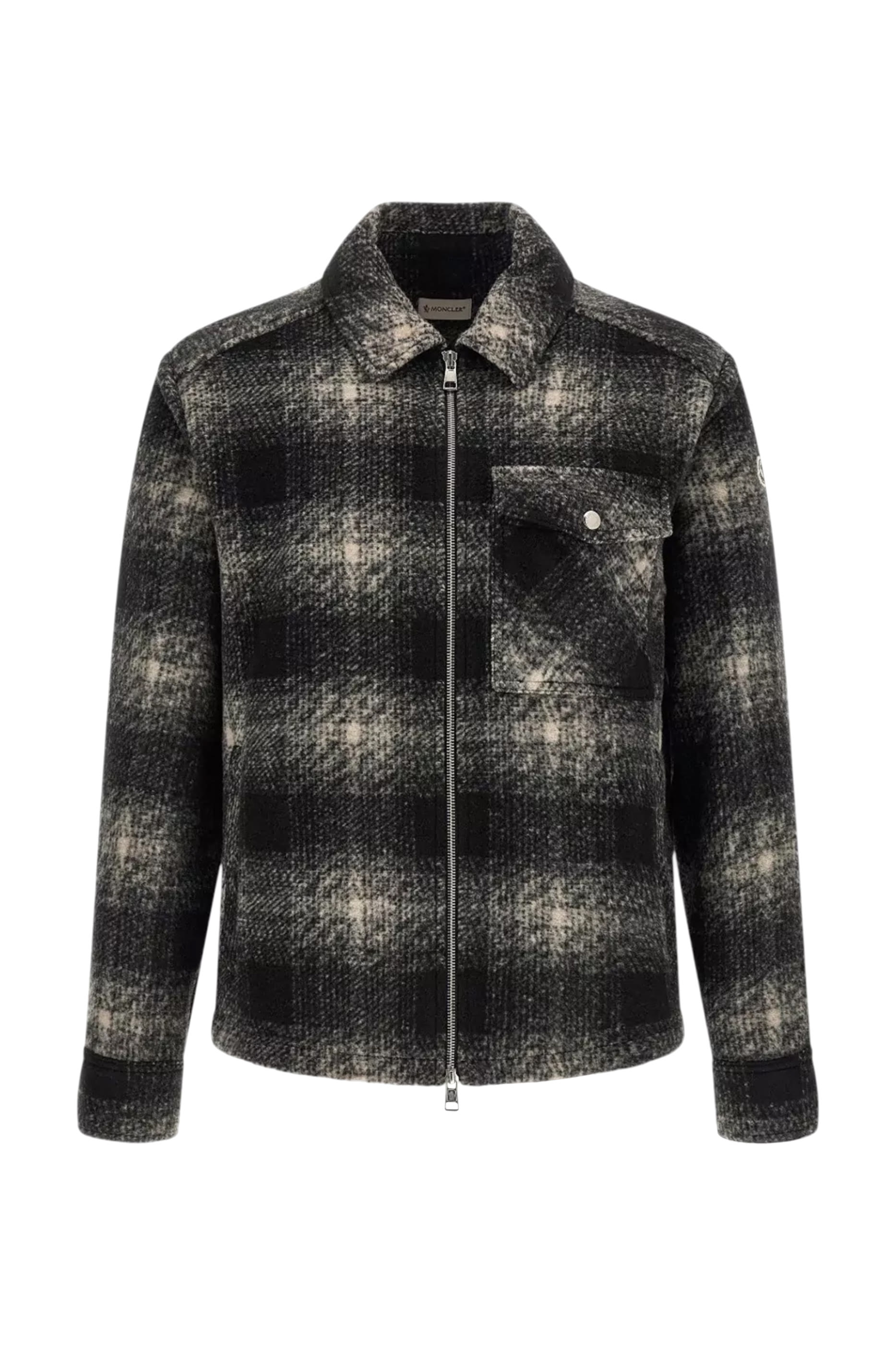 Check Zip-Up Shirt