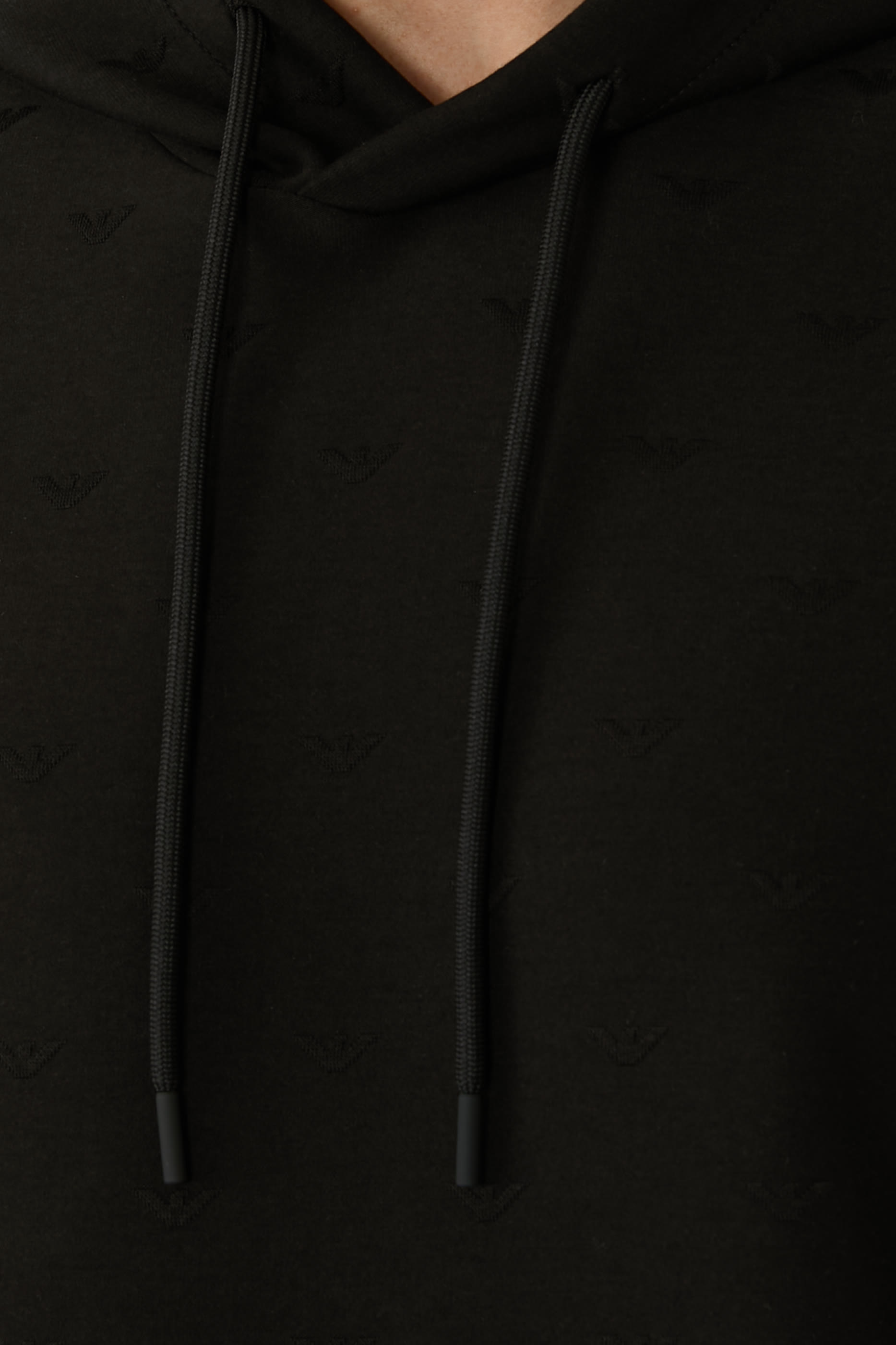 Logo Lyocell Blend Hoodie