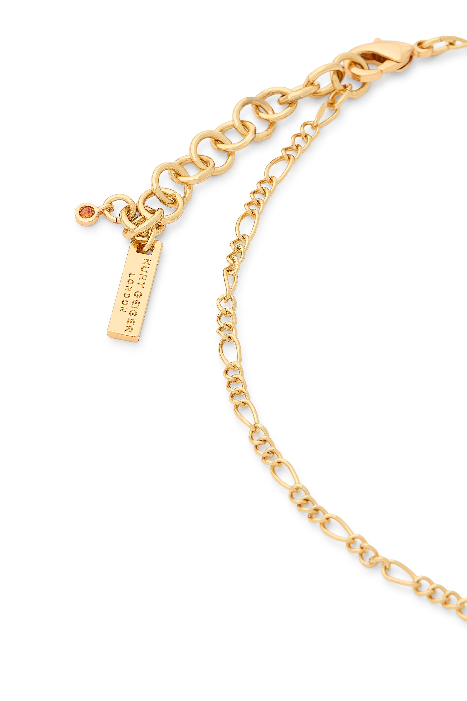 Vintage Charm Necklace, Brass & Charms