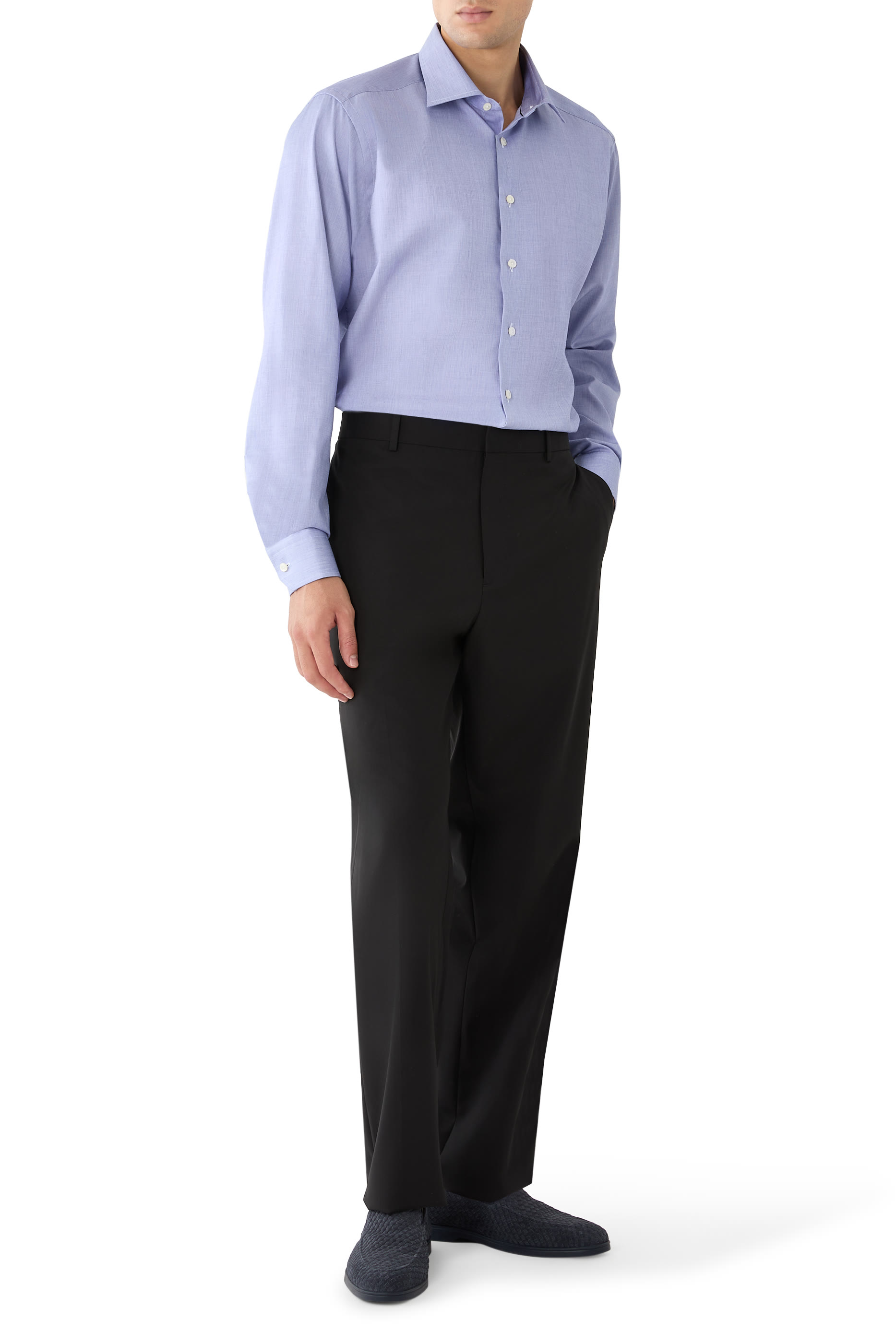 End-On-End Signature Twill Shirt