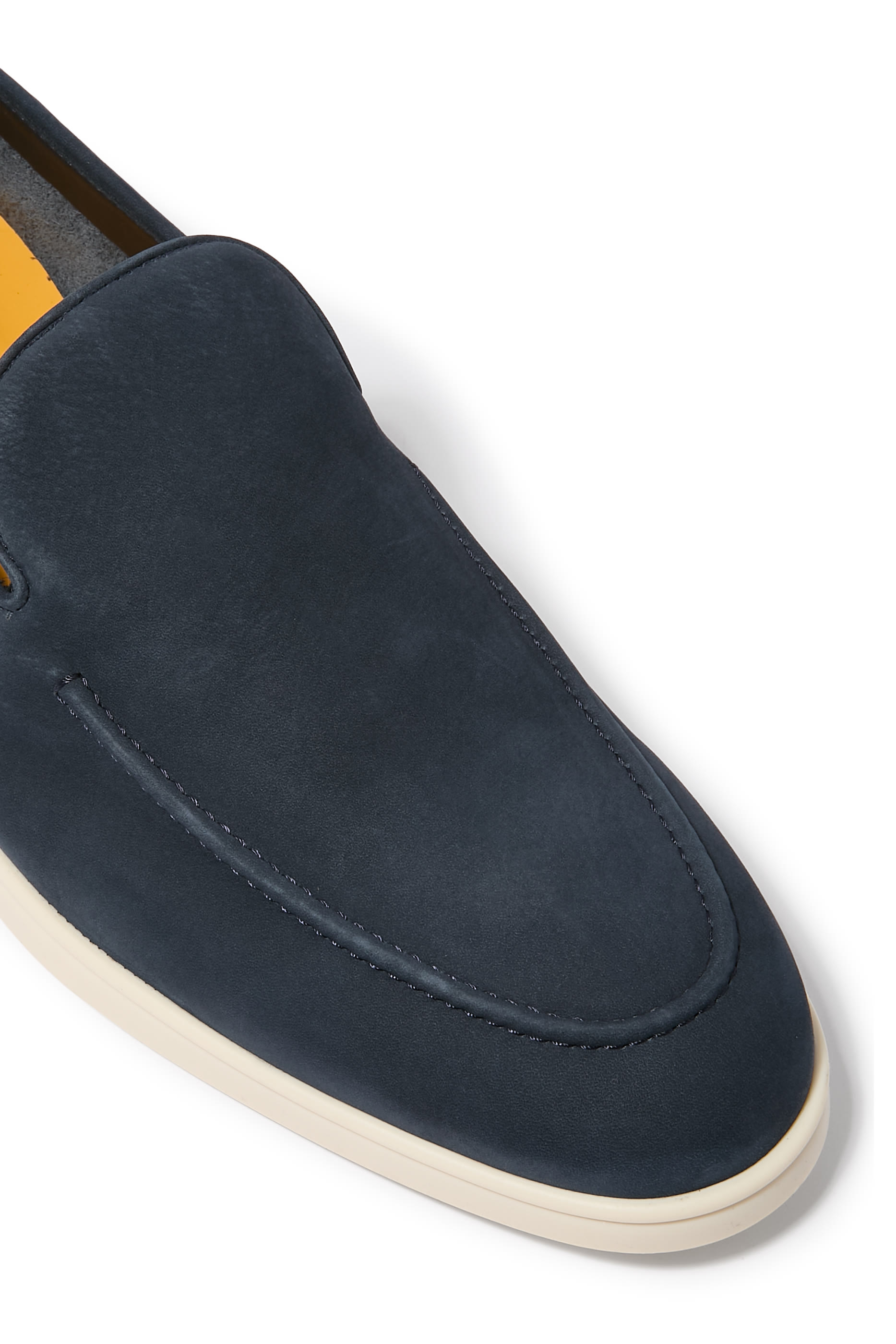Topstitching Suede Loafers 20