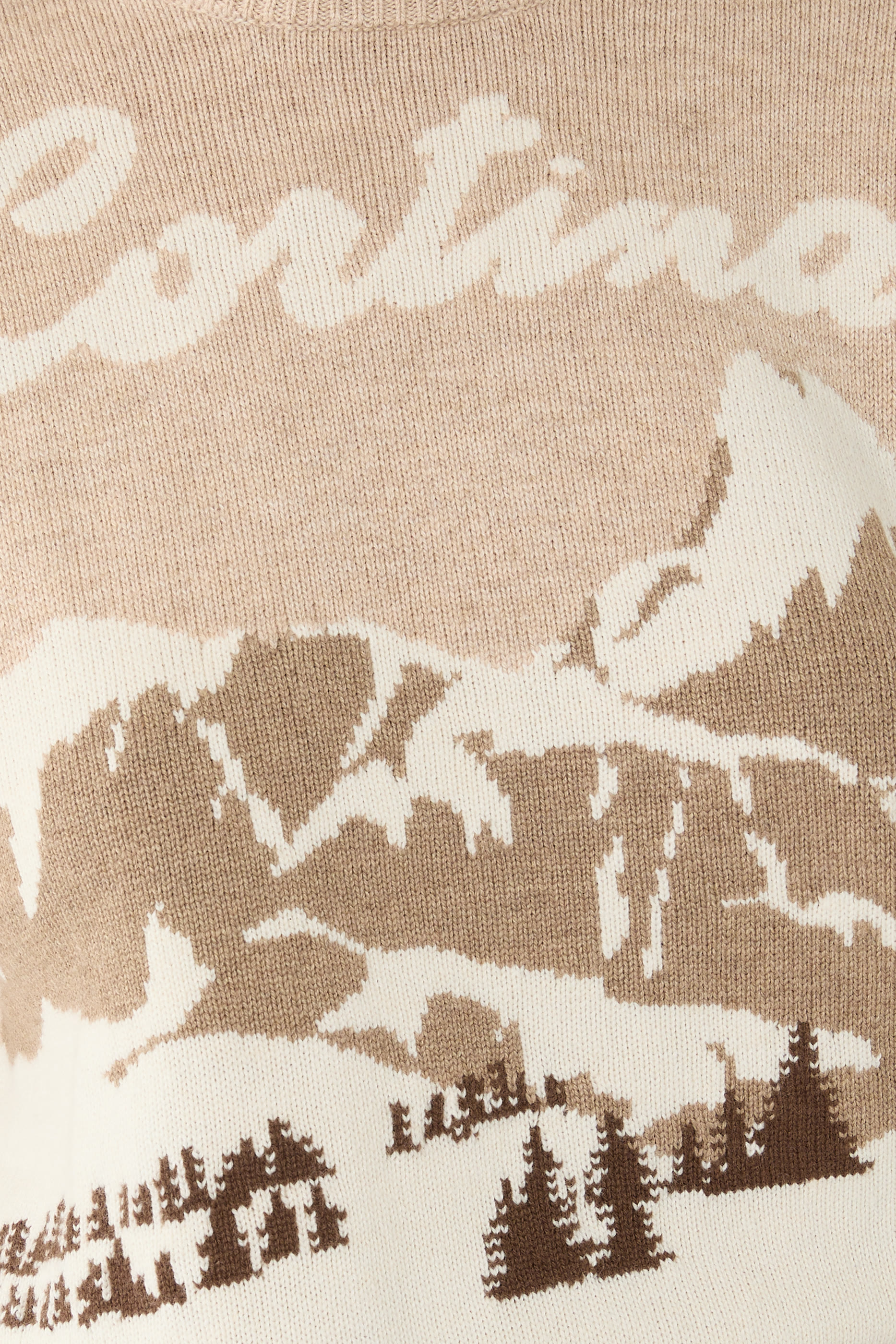 Queen Cashmere-Blend Sweater with Cortina Postcard