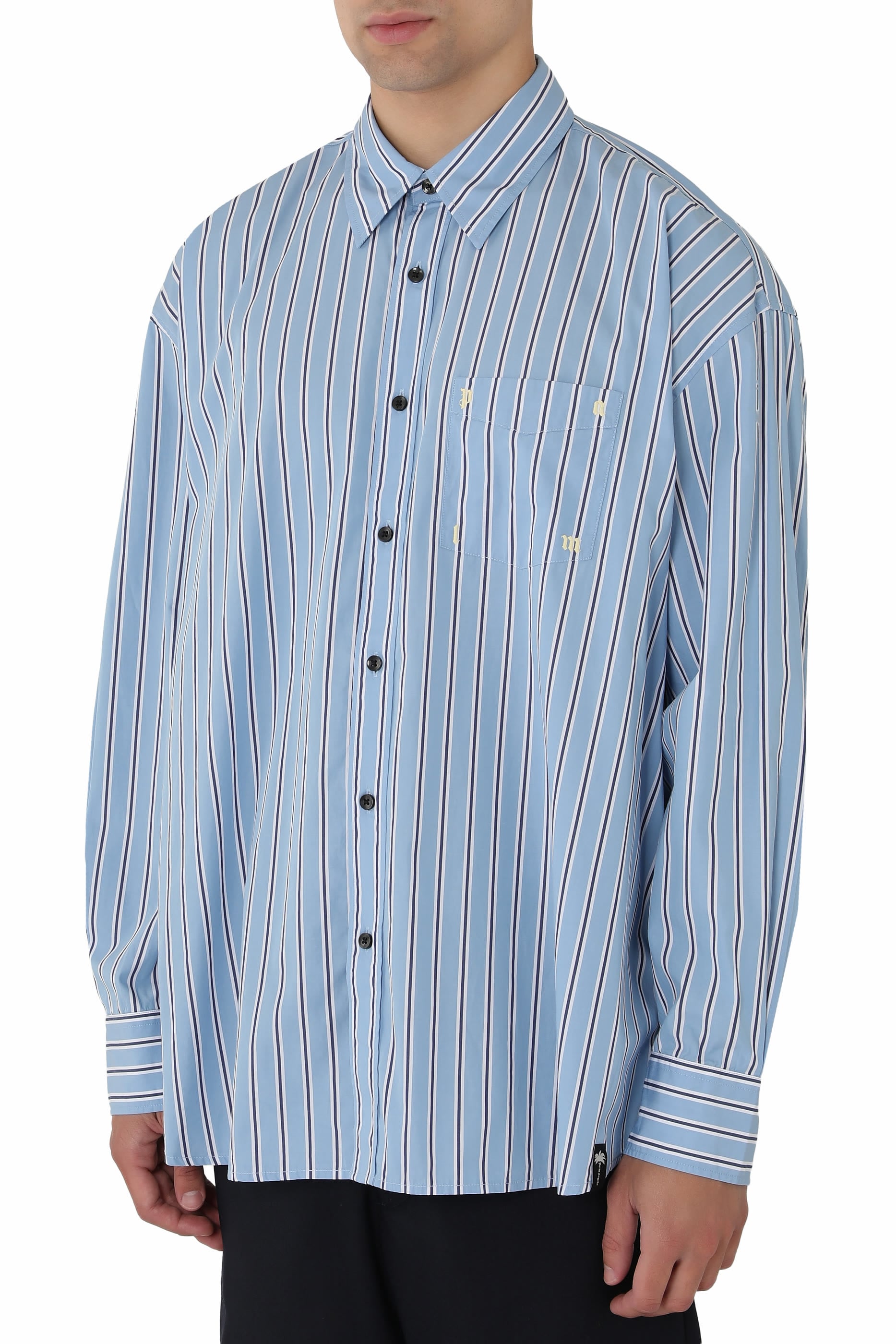 Striped Over Shirt 