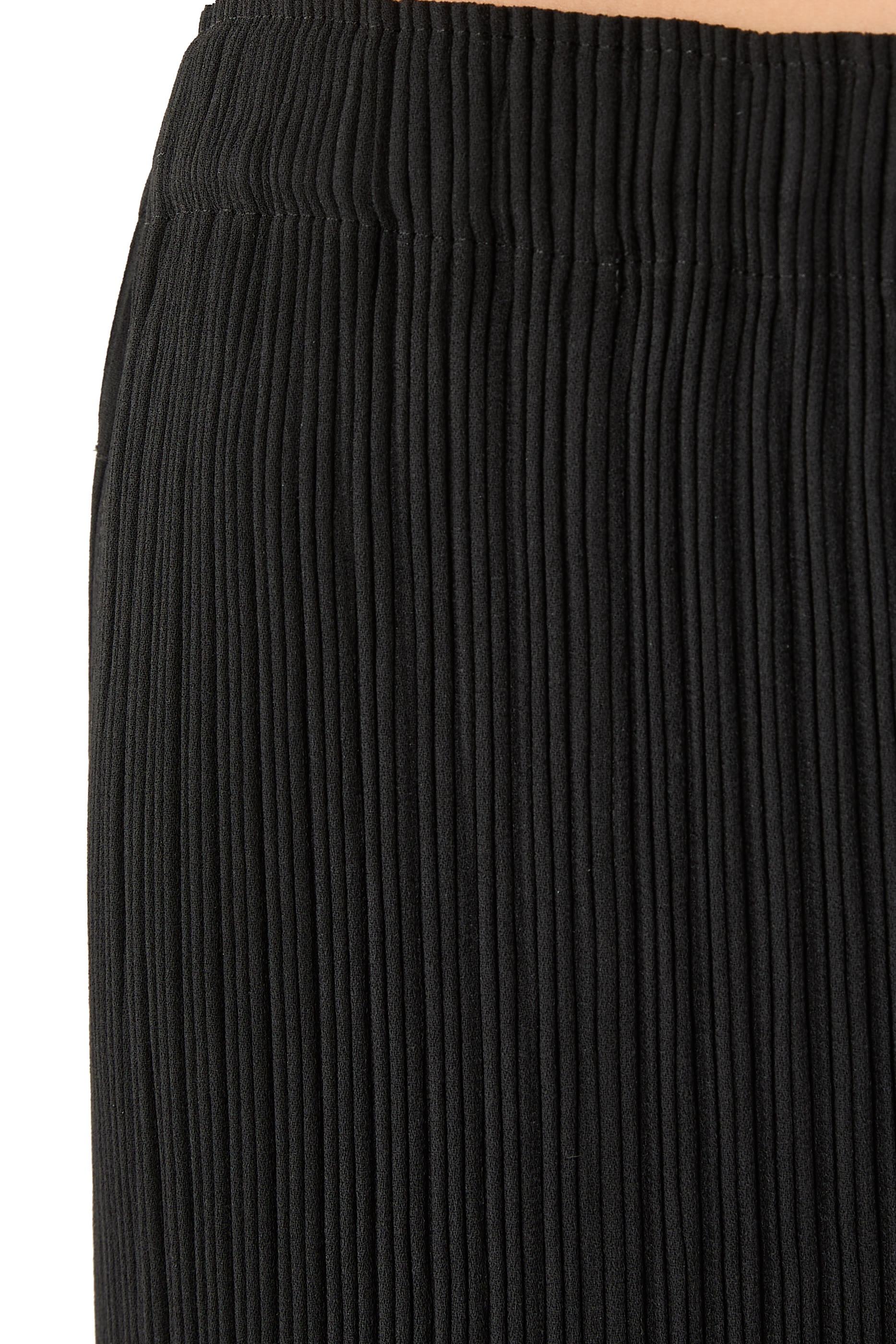 Hatching Pleats Pants