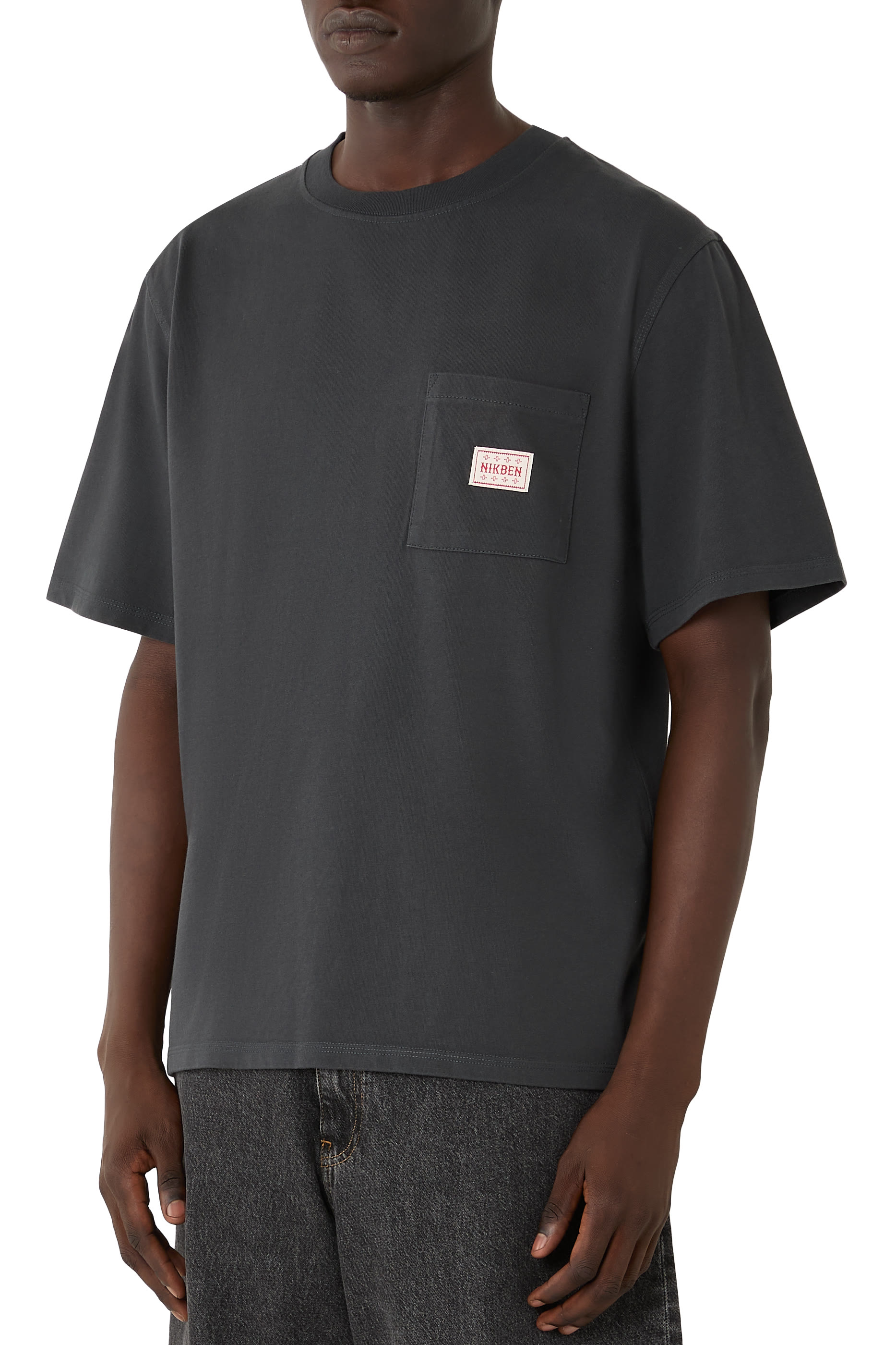  Pocket Fish Loose T-Shirt 