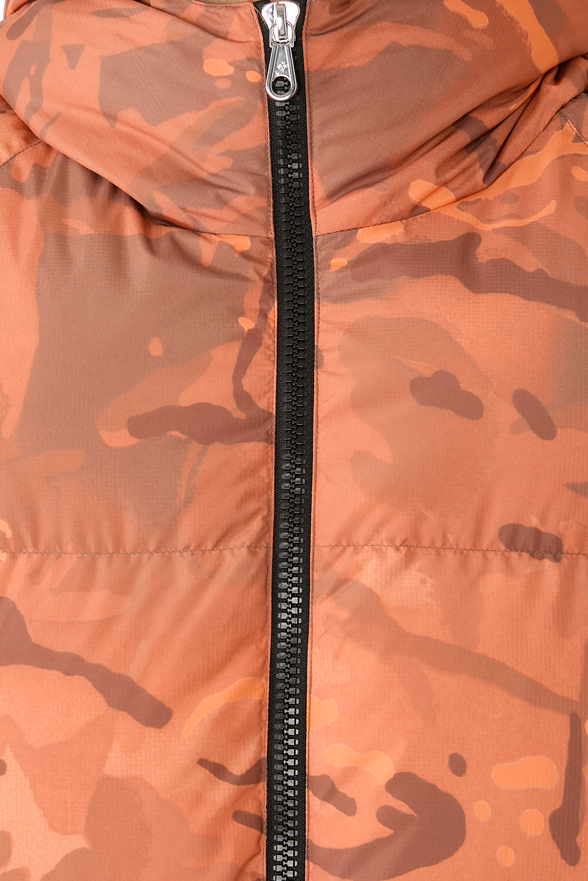 Camo Hooded Down Jacket 