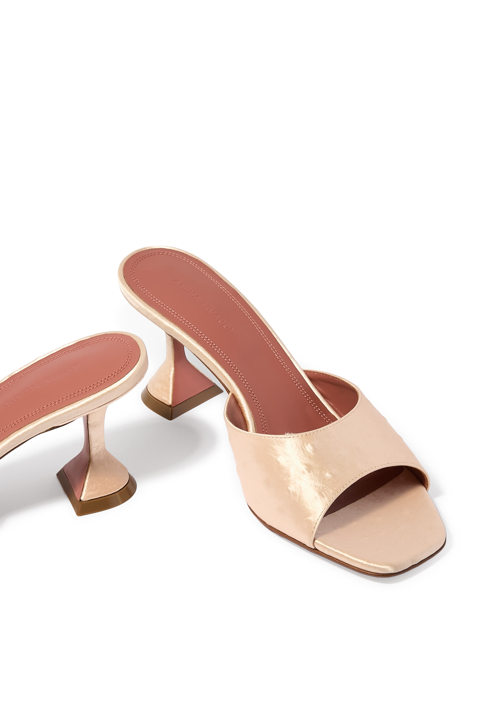 Lupita Satin 70 Mules