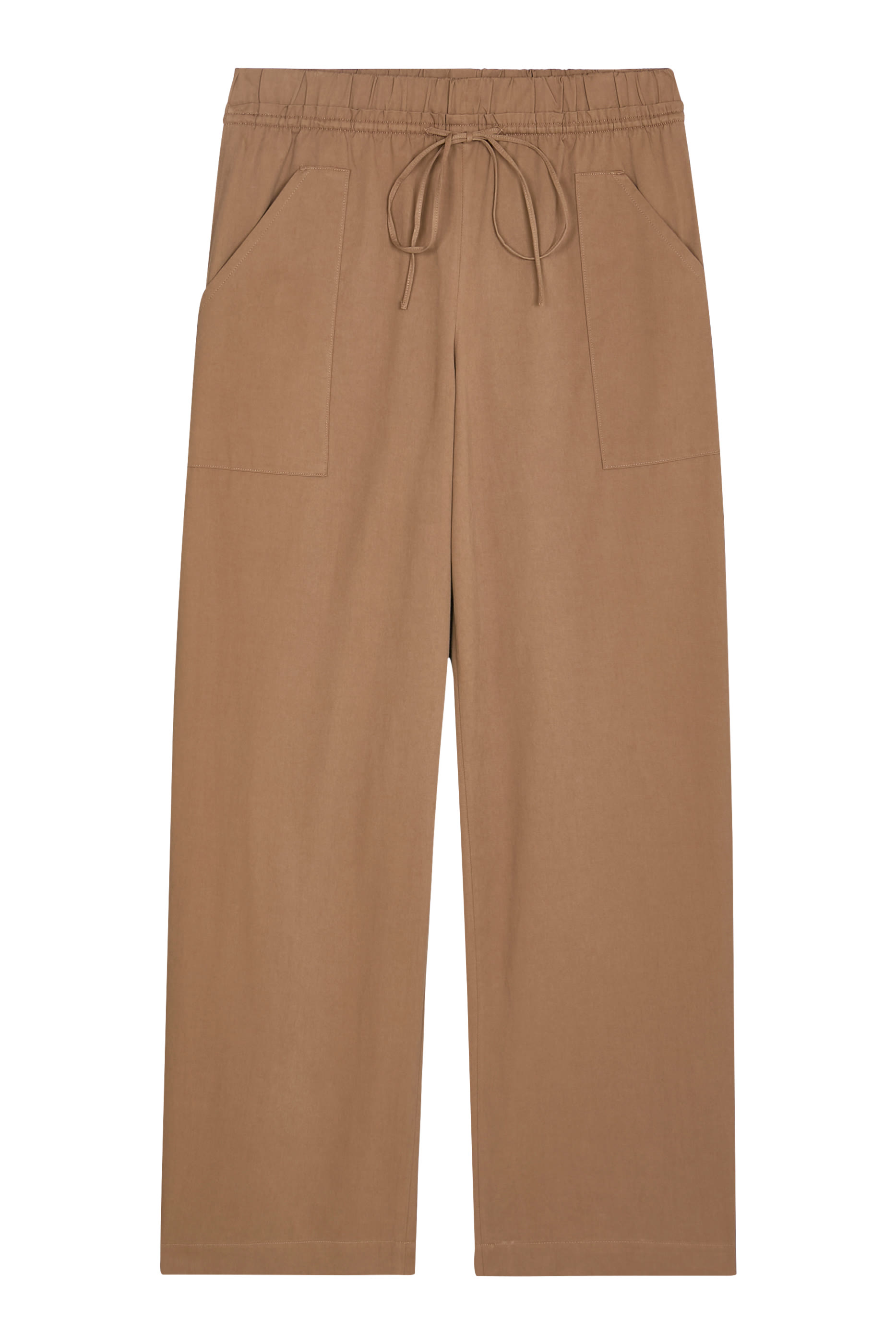 Double-Waist Drawstring Pants