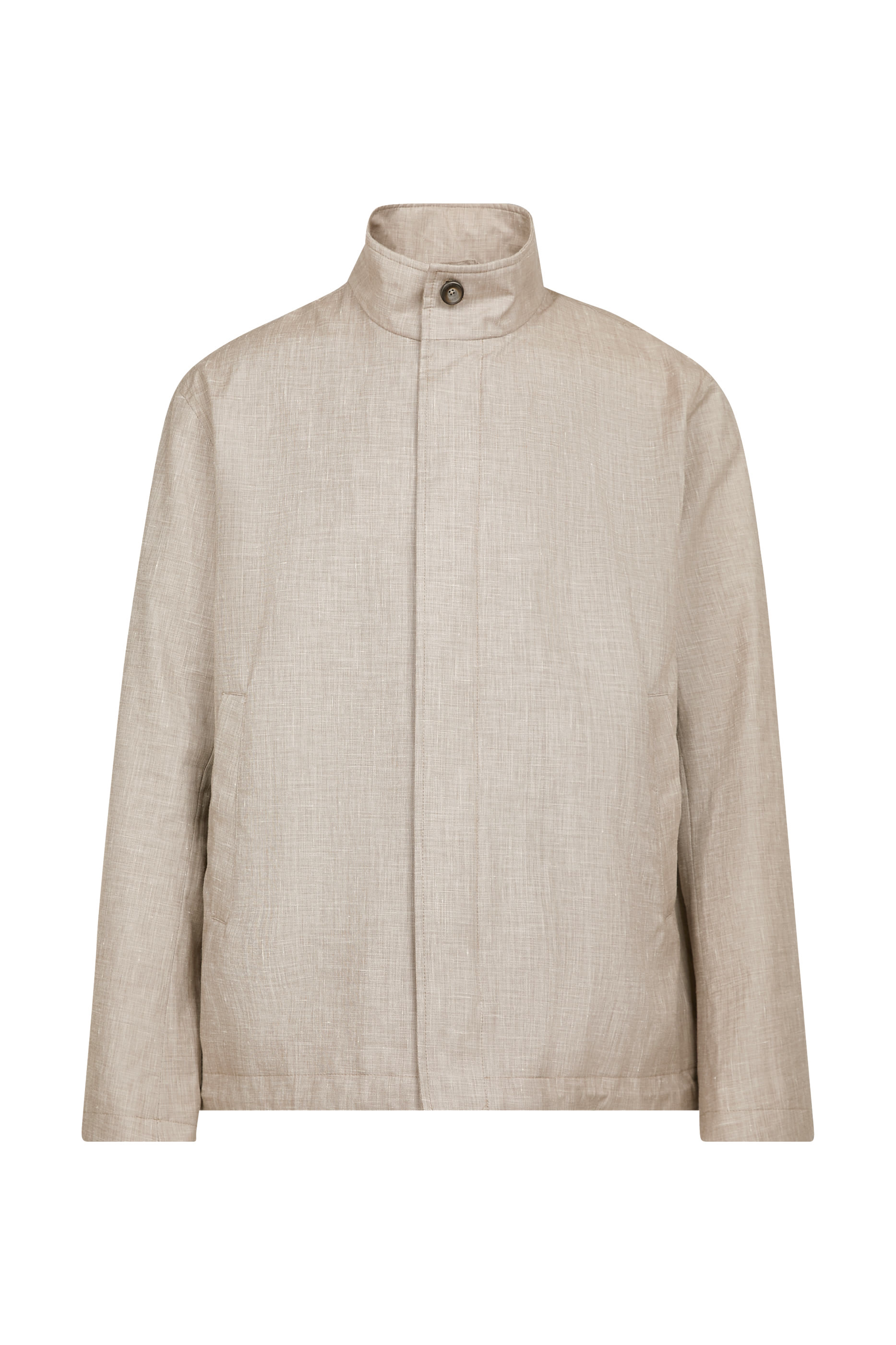 Jacket In 2 Layers Linen