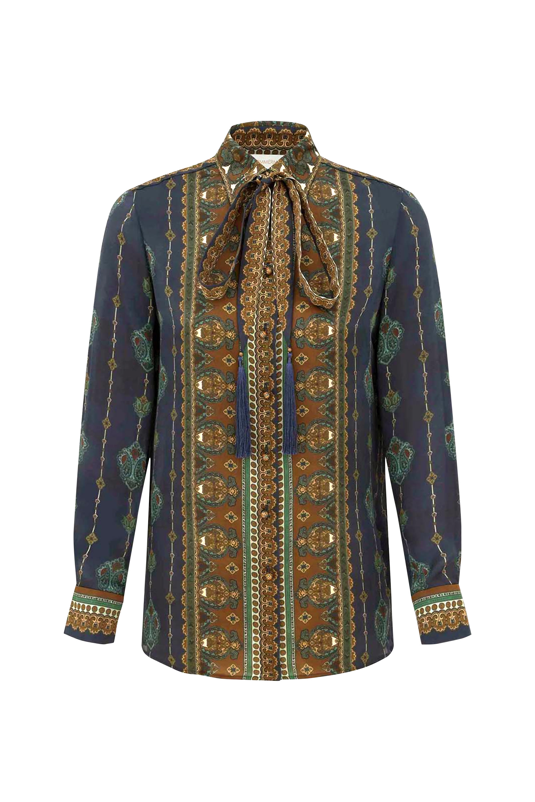  Ascent Satin Scarf Shirt