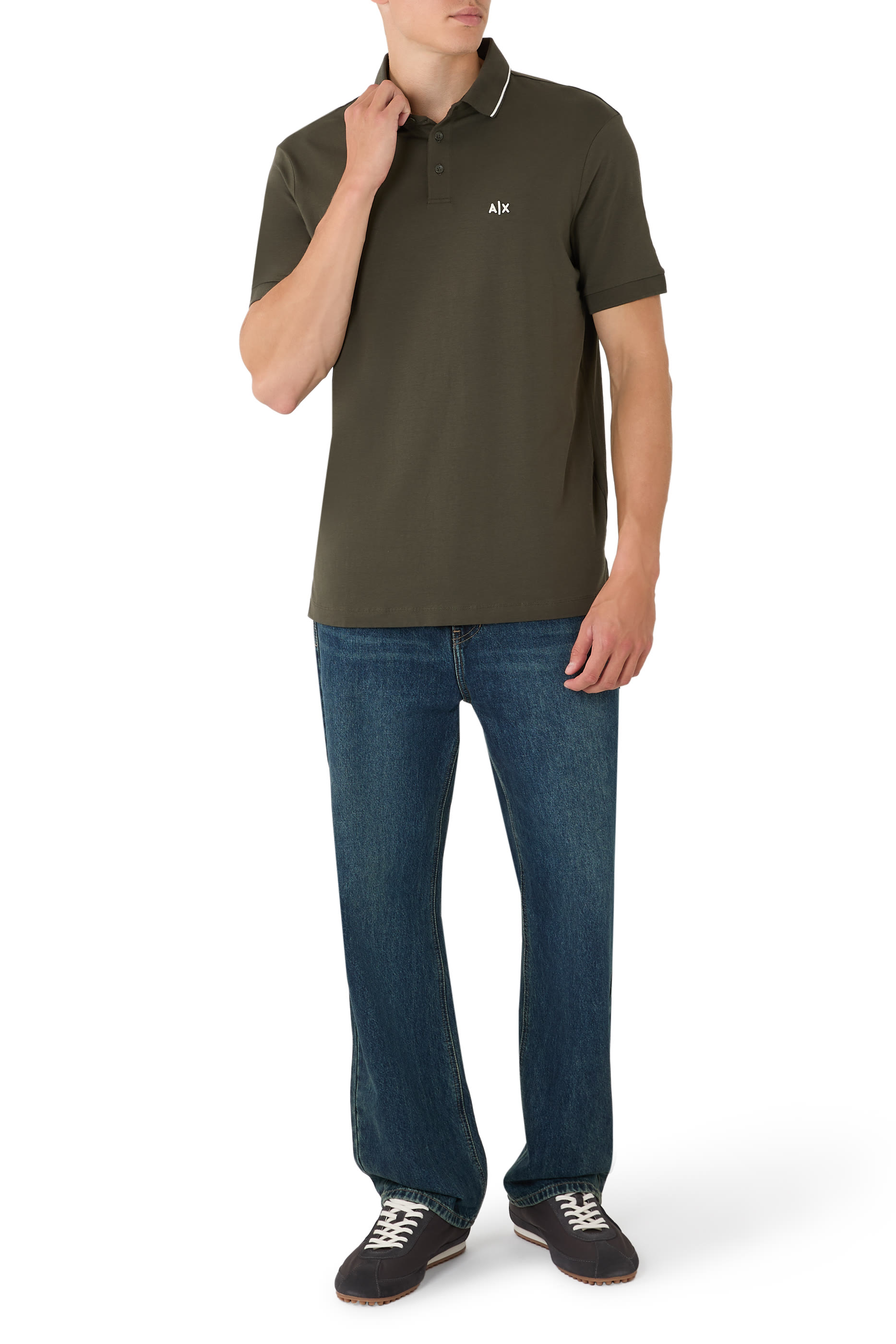 Logo Slim Fit Polo Shirt