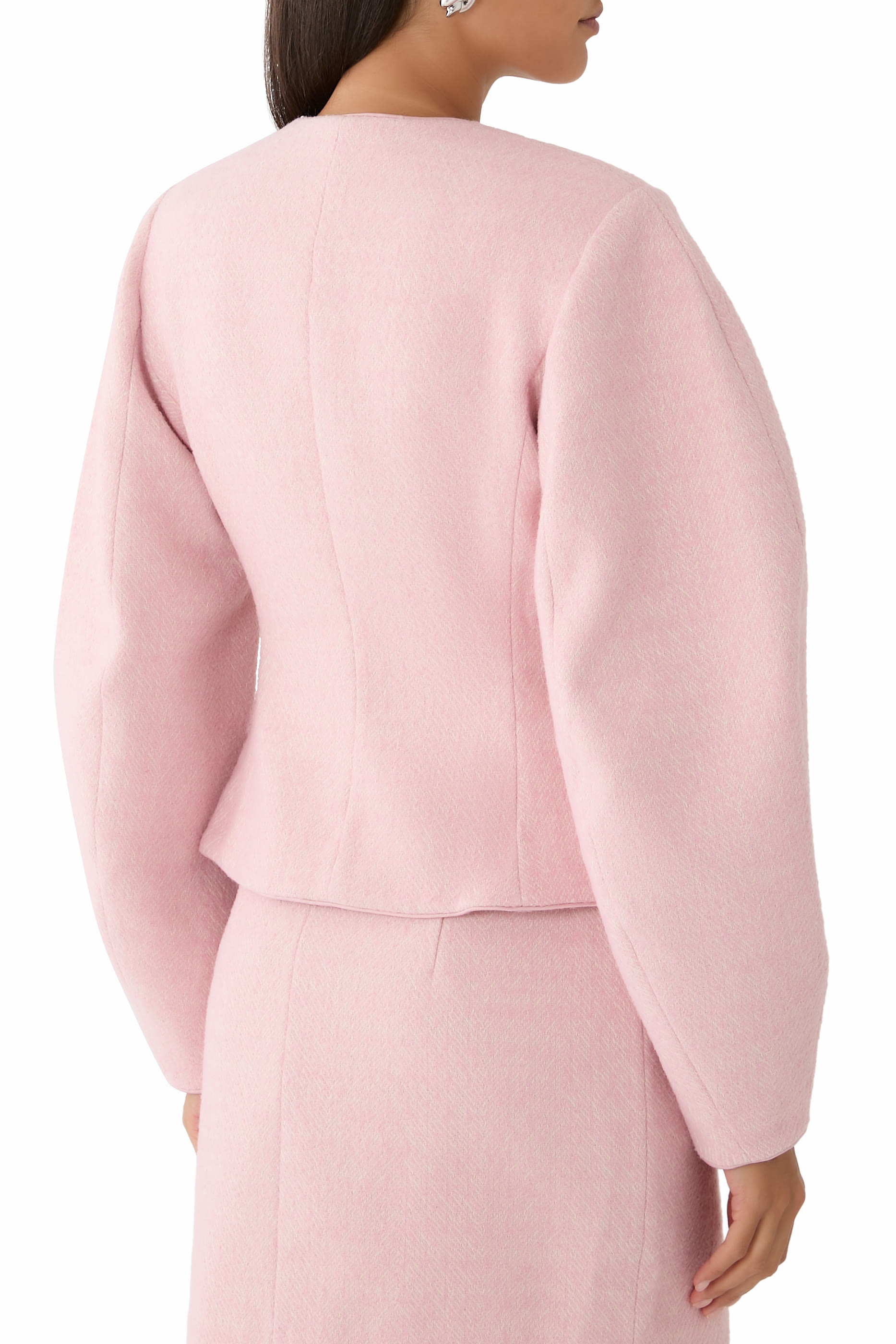 Cocoon Sleeved Jacket 