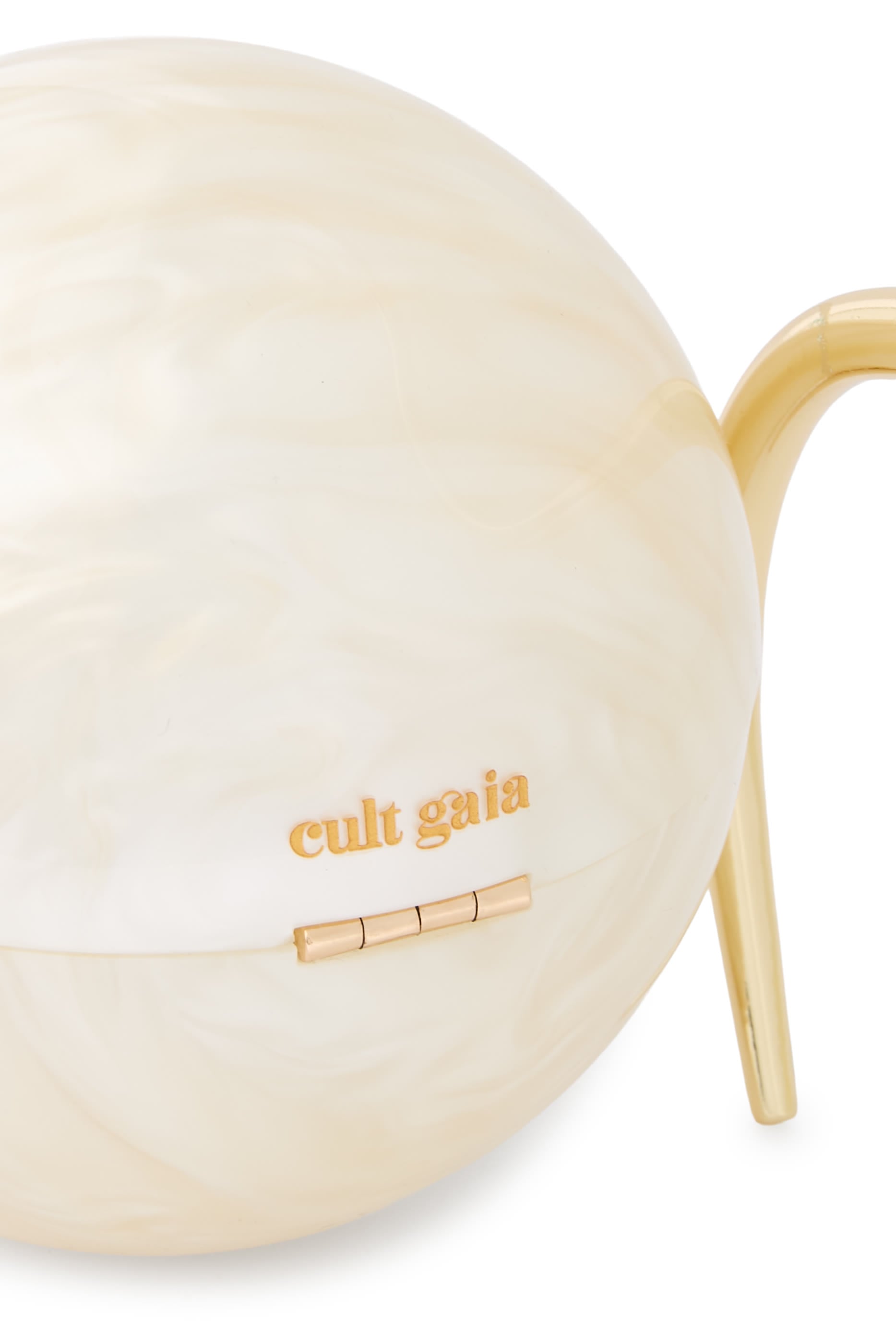 Pearl Top-Handle Clutch Bag