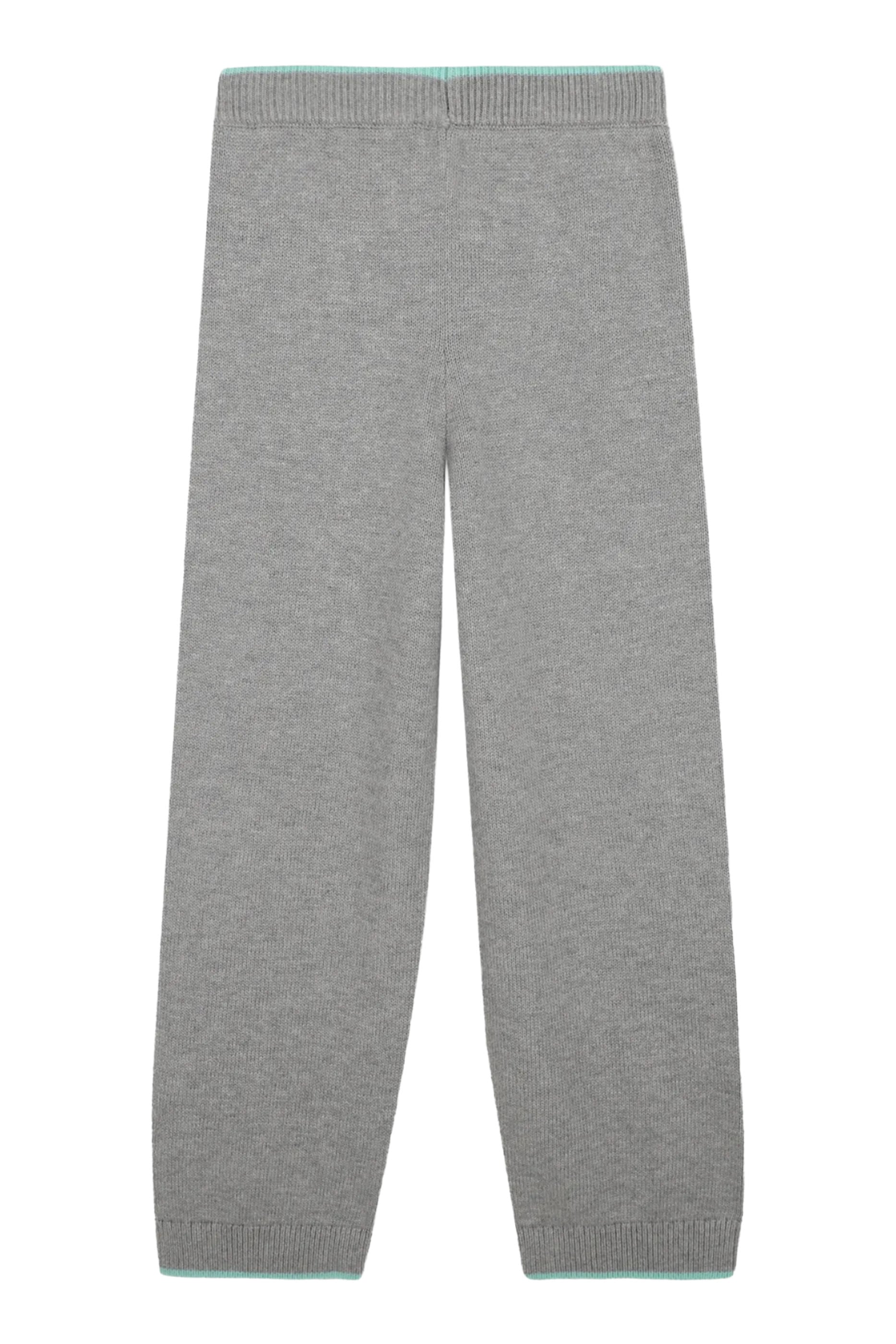 Kids Logo-Embroidered Knitted Trousers