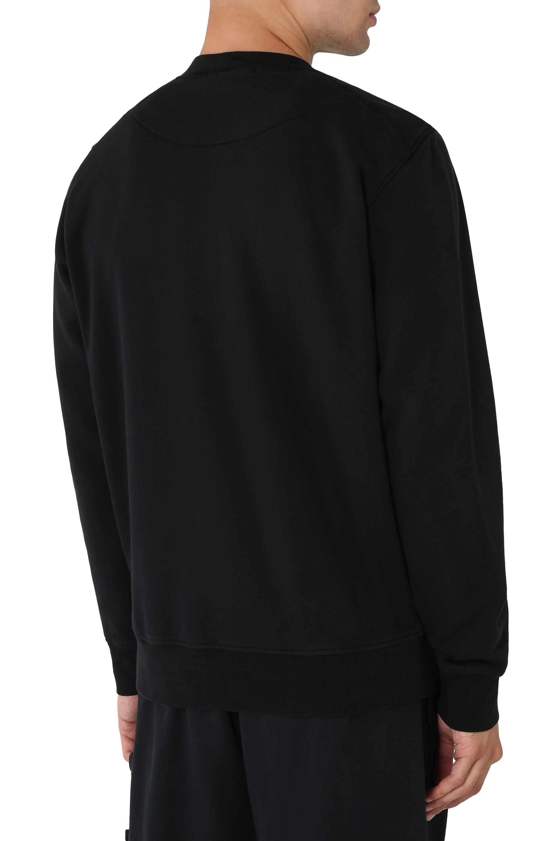 Organic Cotton Fleece Crewneck Sweatshirt 