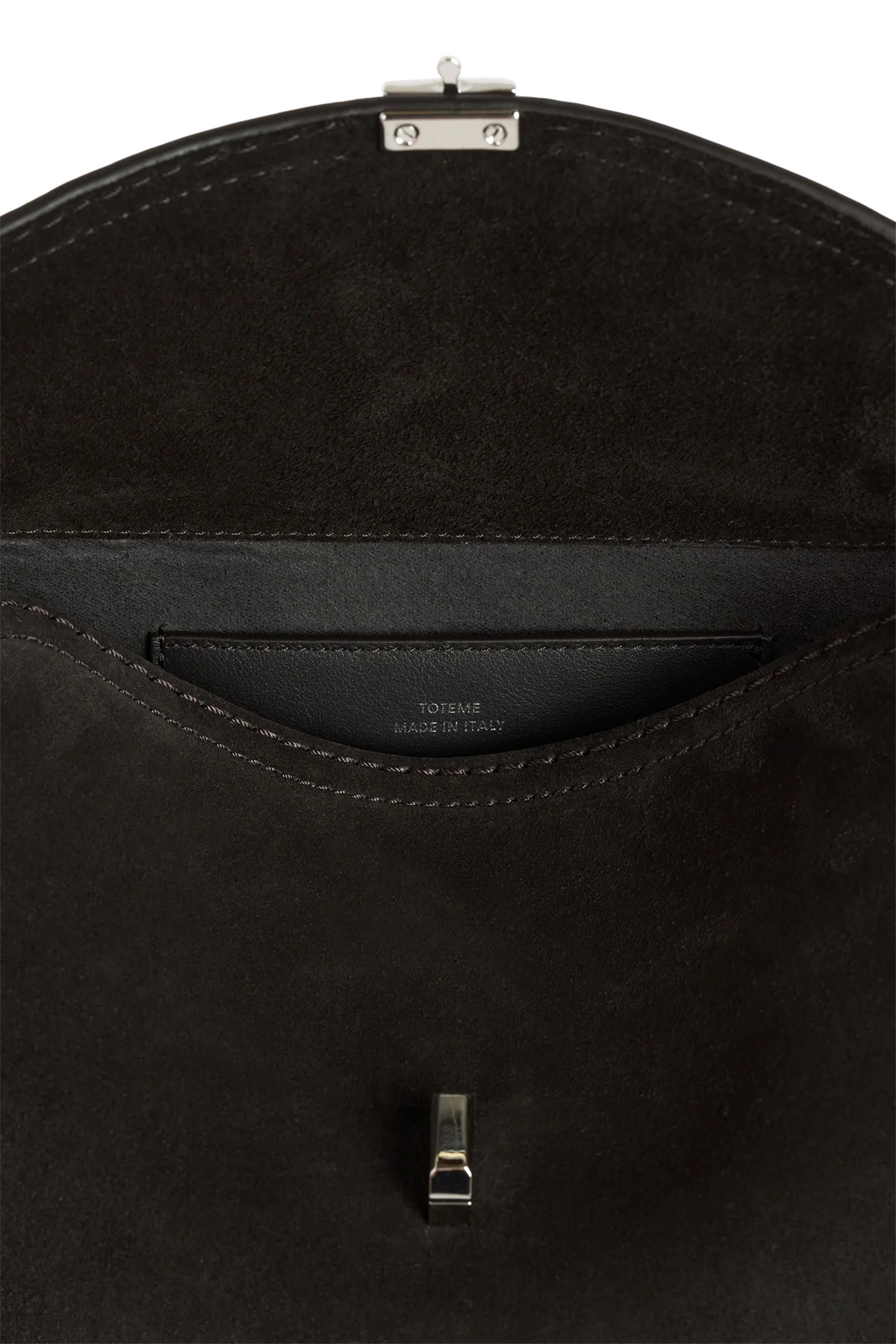 T-Lock Suede Clutch 