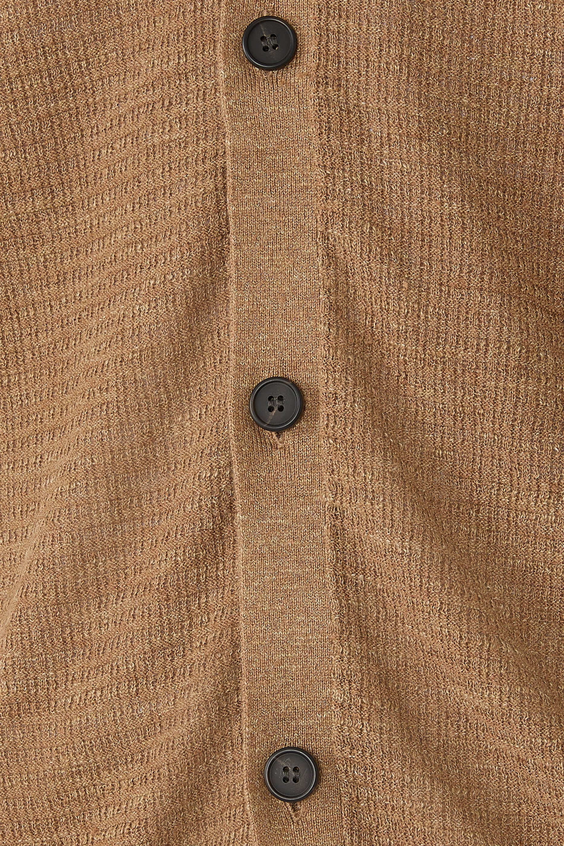 V-Neck Cardigan in Pacific Linen