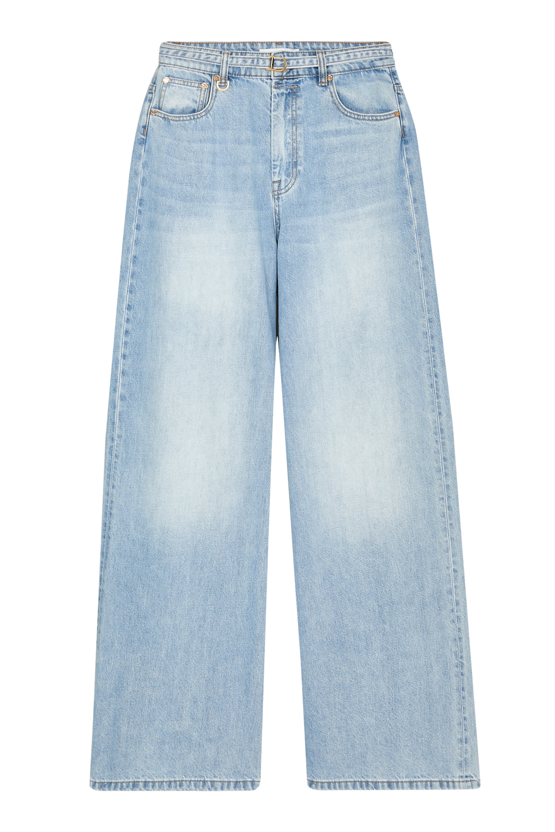 Indra Denim Relaxed Flare Jeans 