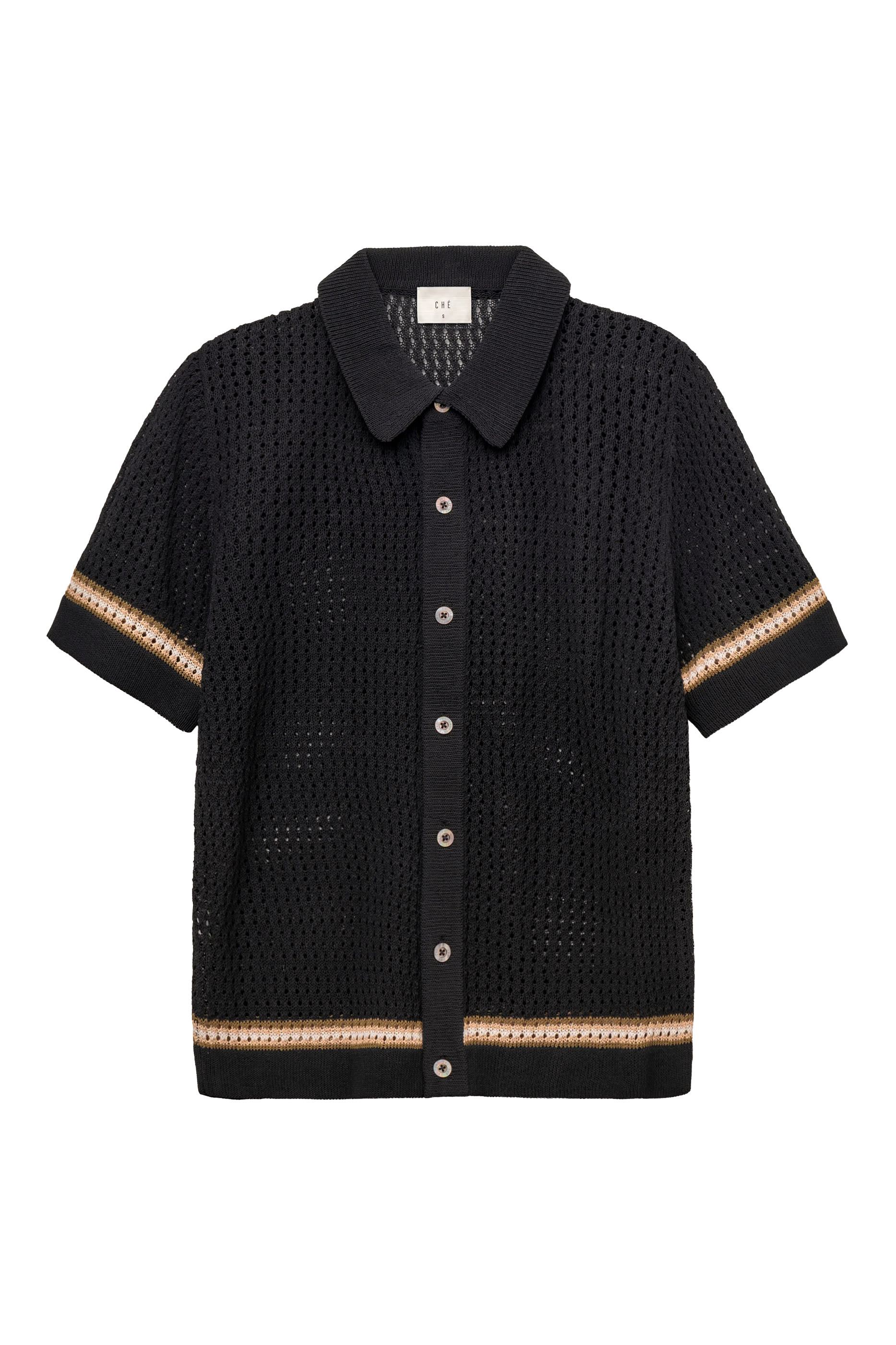 Benicio Crochet Shirt
