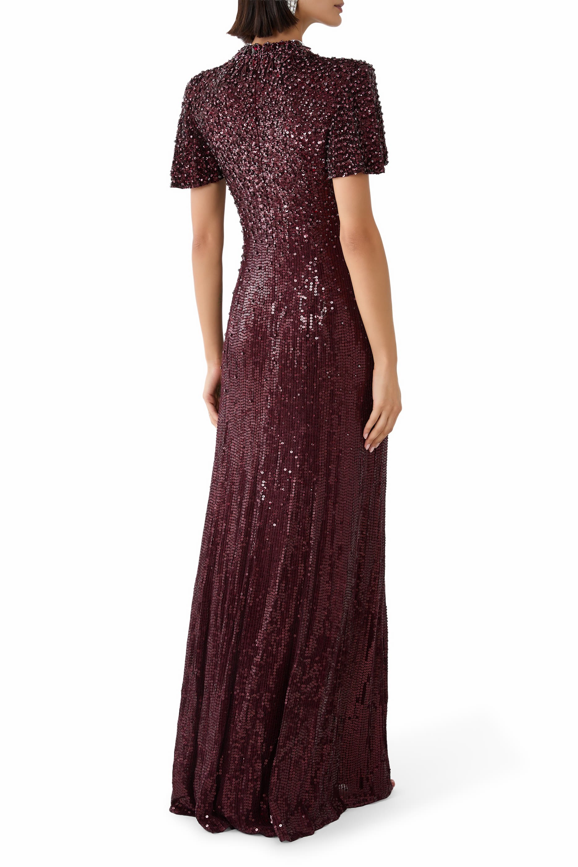 Kiku Short Sleeves Gown