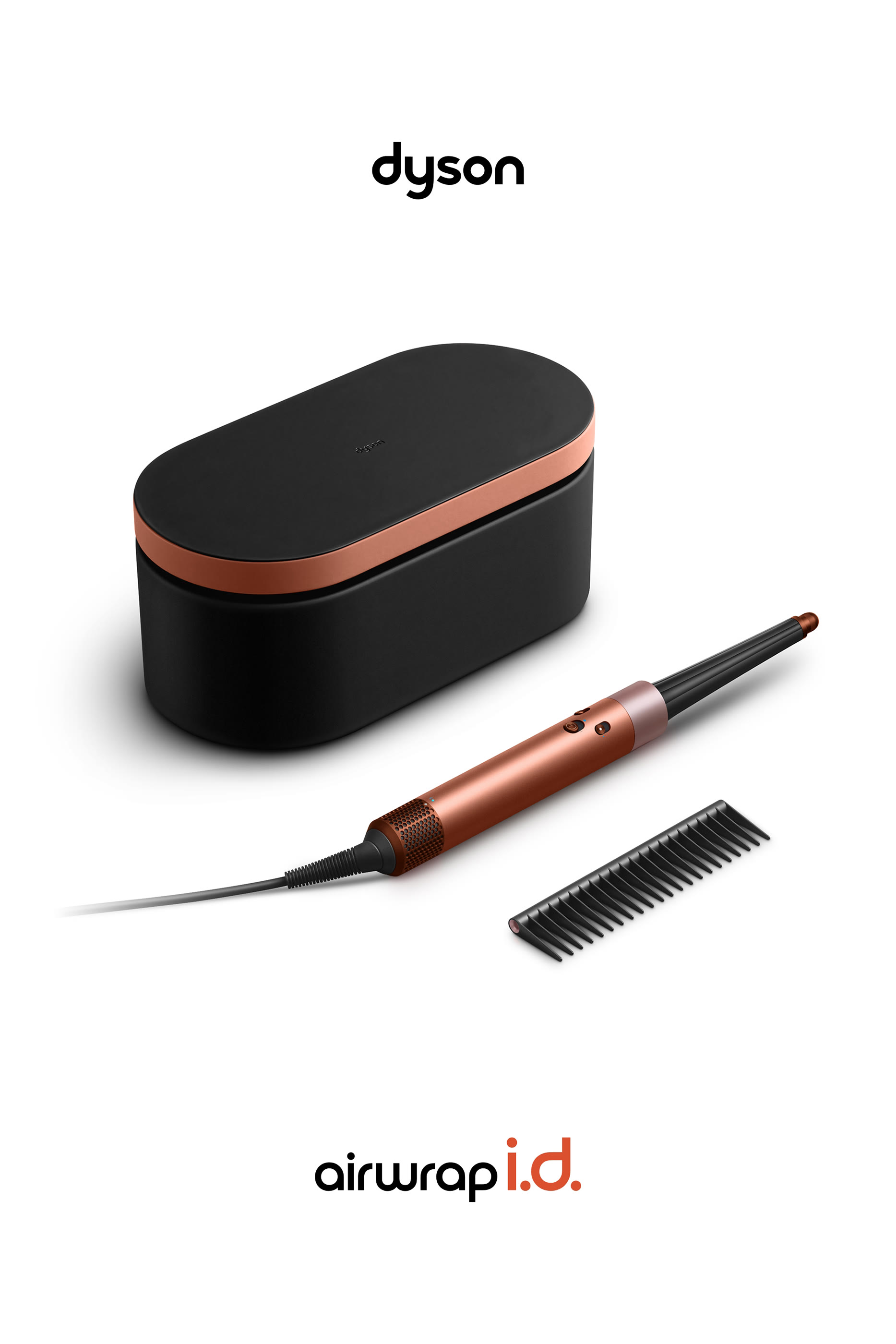 Airwrap i.d.™ Multi-styler and Dryer – Straight+Wavy (Amber Silk)