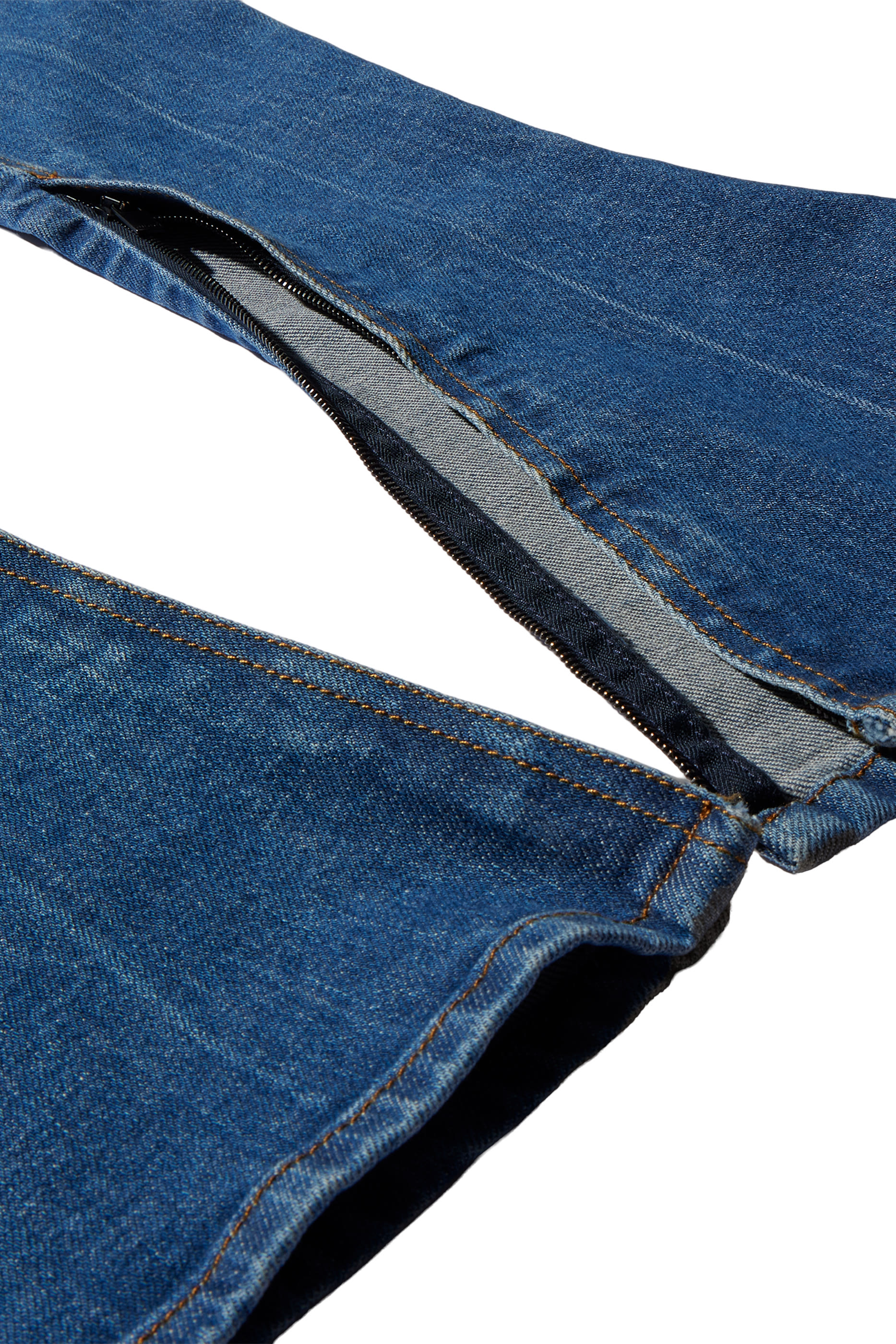 Flared Denim Pants