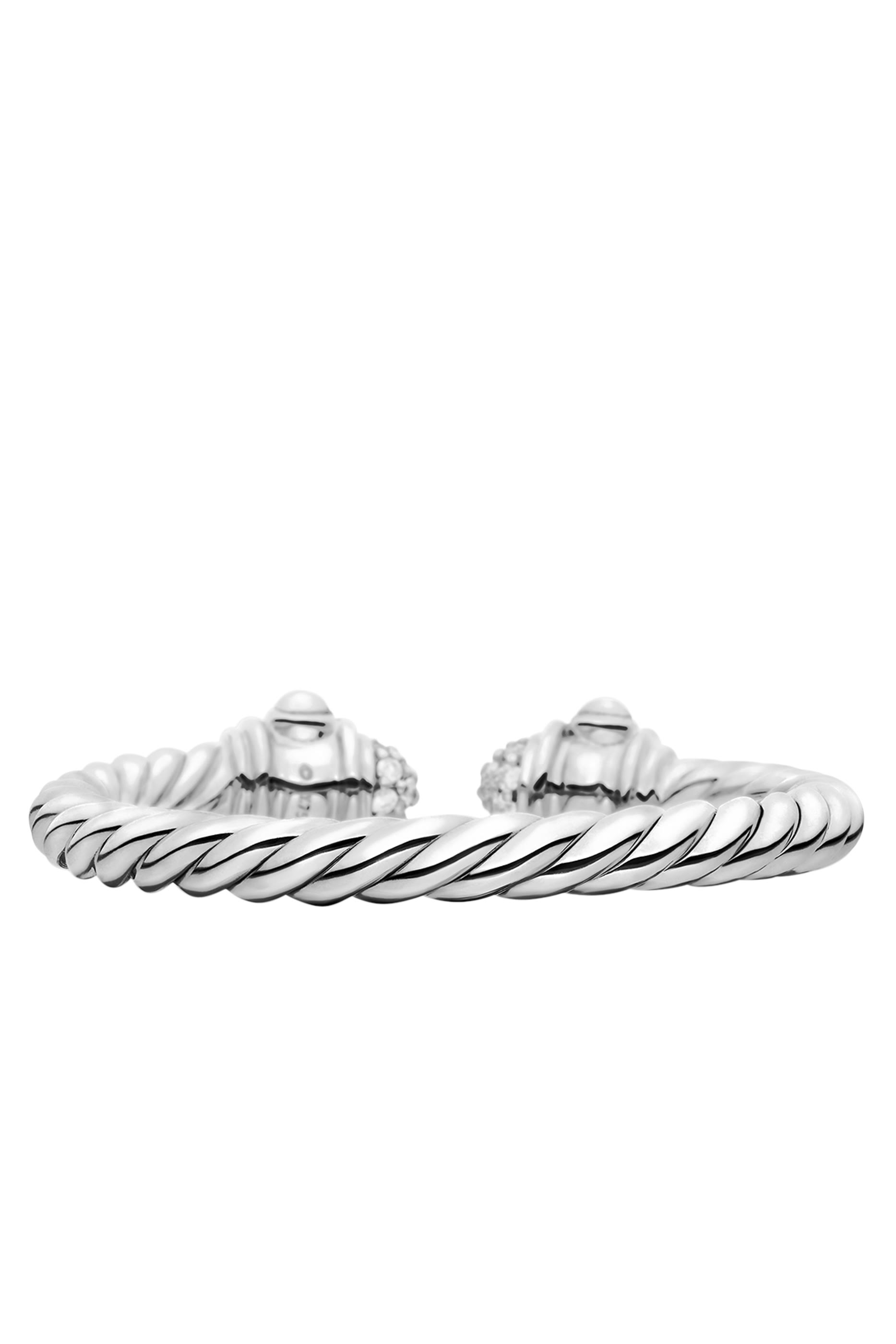 Renaissance Ring, 18K White Gold with Diamonds 