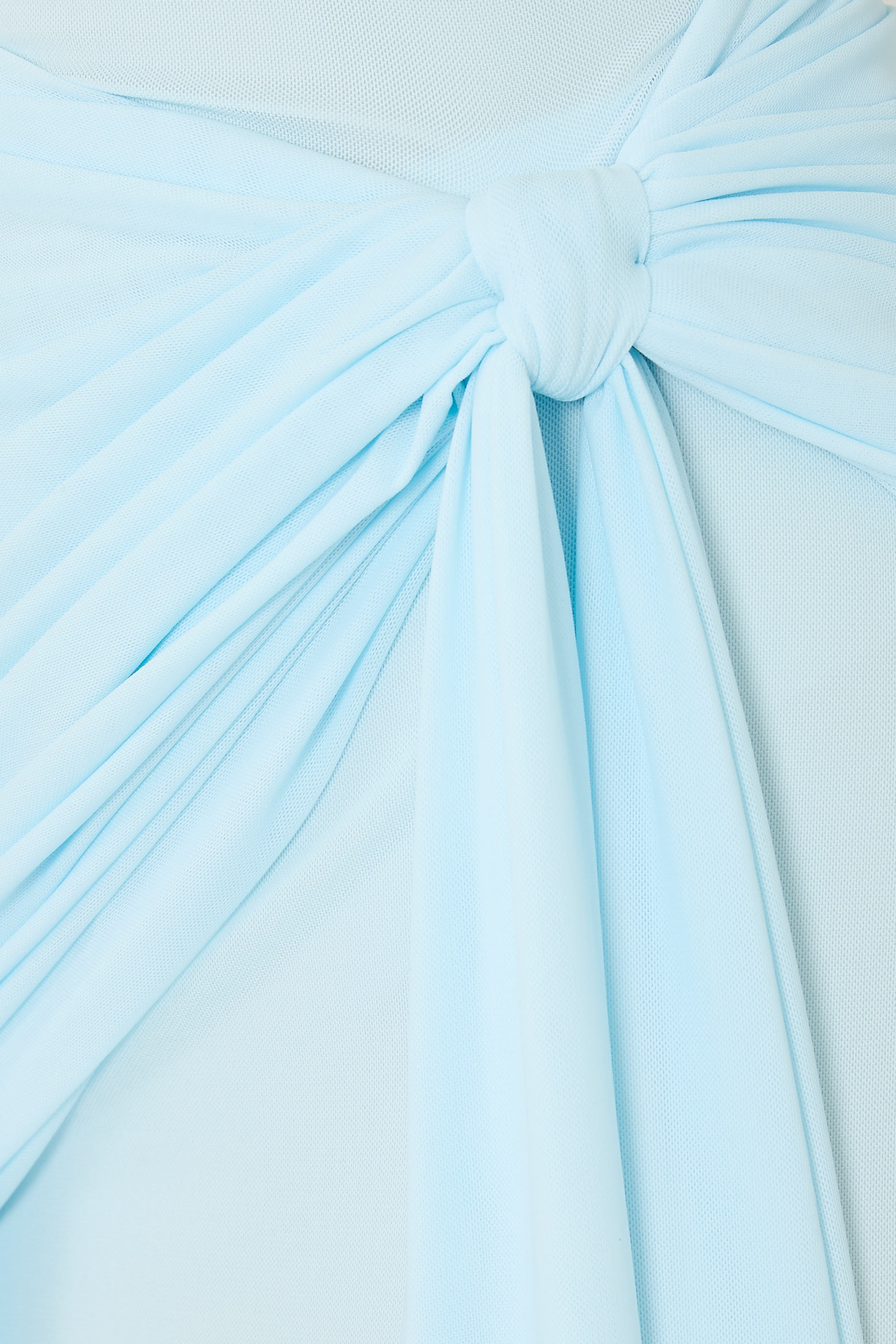  Heloise Off-Shoulder Draped Dress 