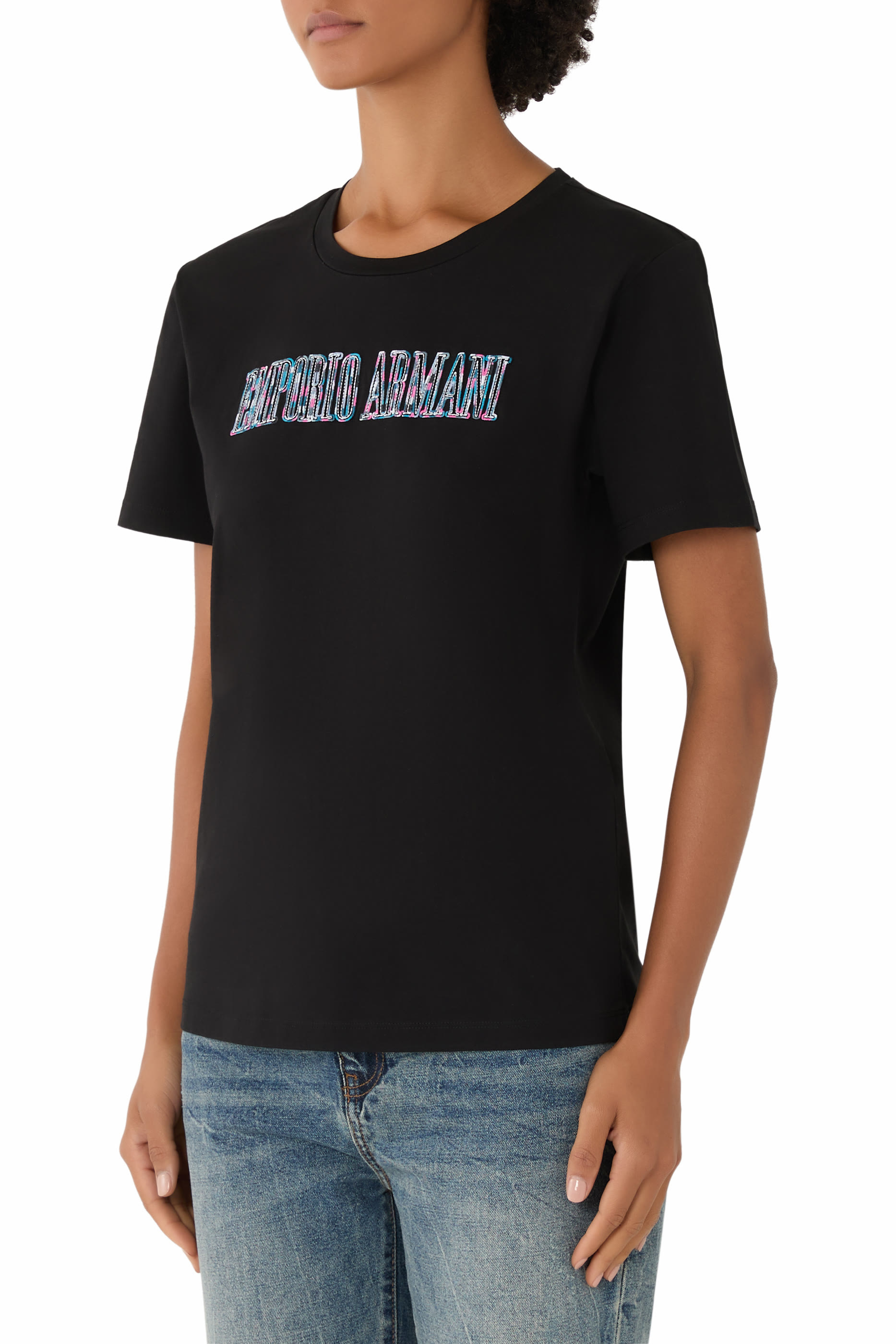 Logo Embroidery ASV Organic Jersey T-Shirt