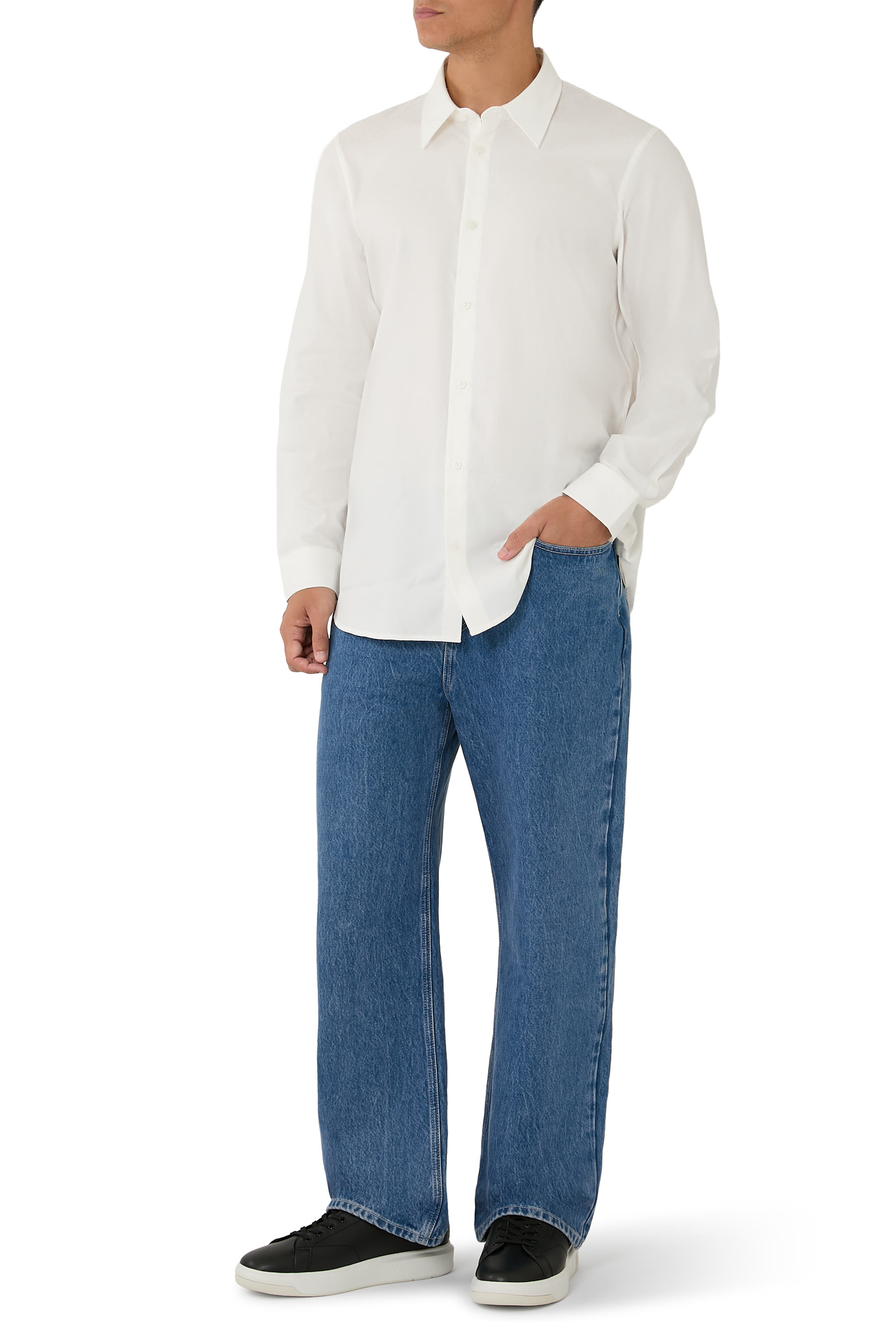 Side AX Logo Sneakers 