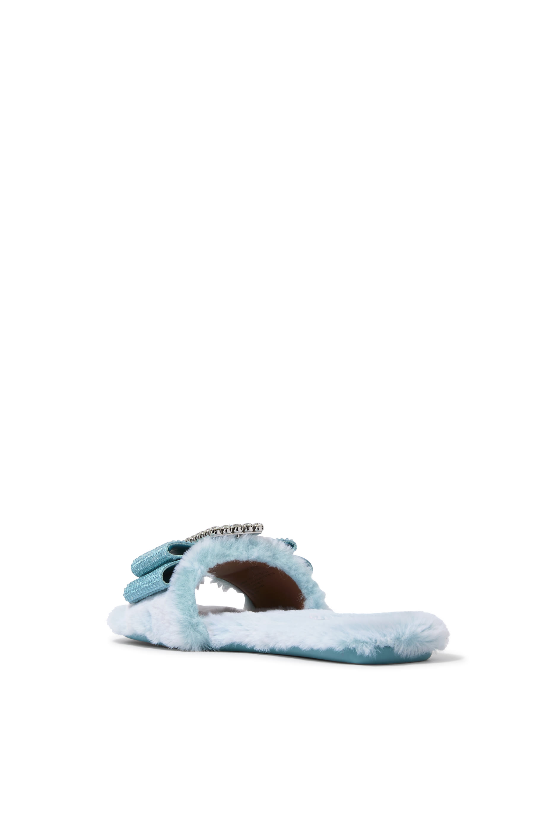 Cosy Bow Slide Flats 