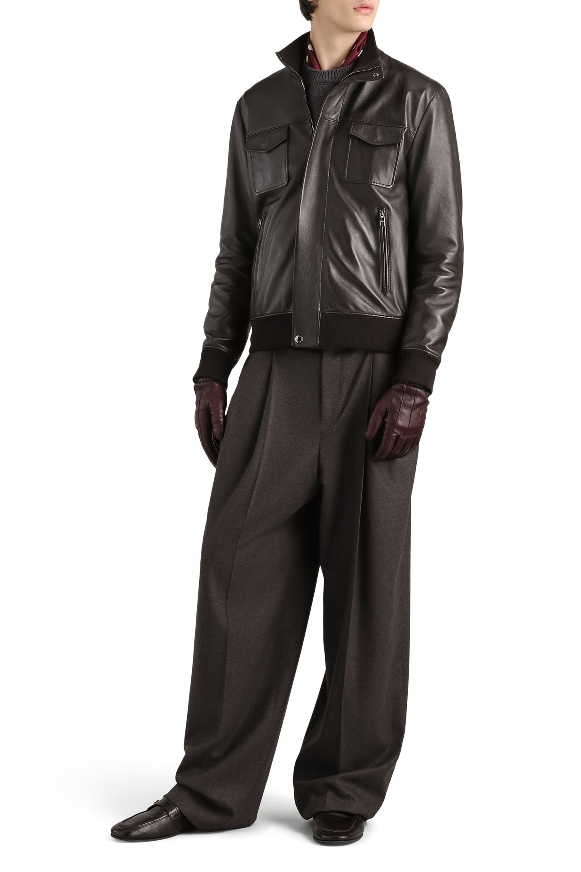 Lambskin Bomber Jacket