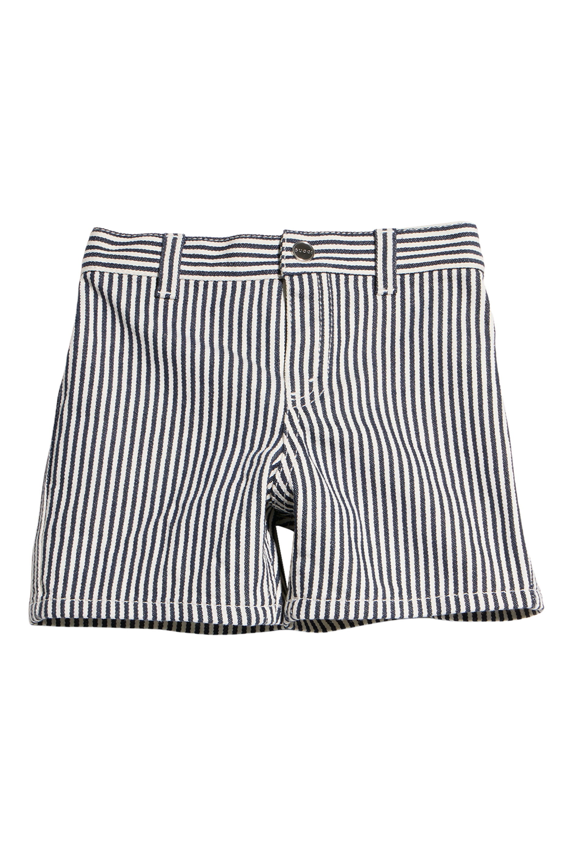 Kids  Striped Denim Shorts