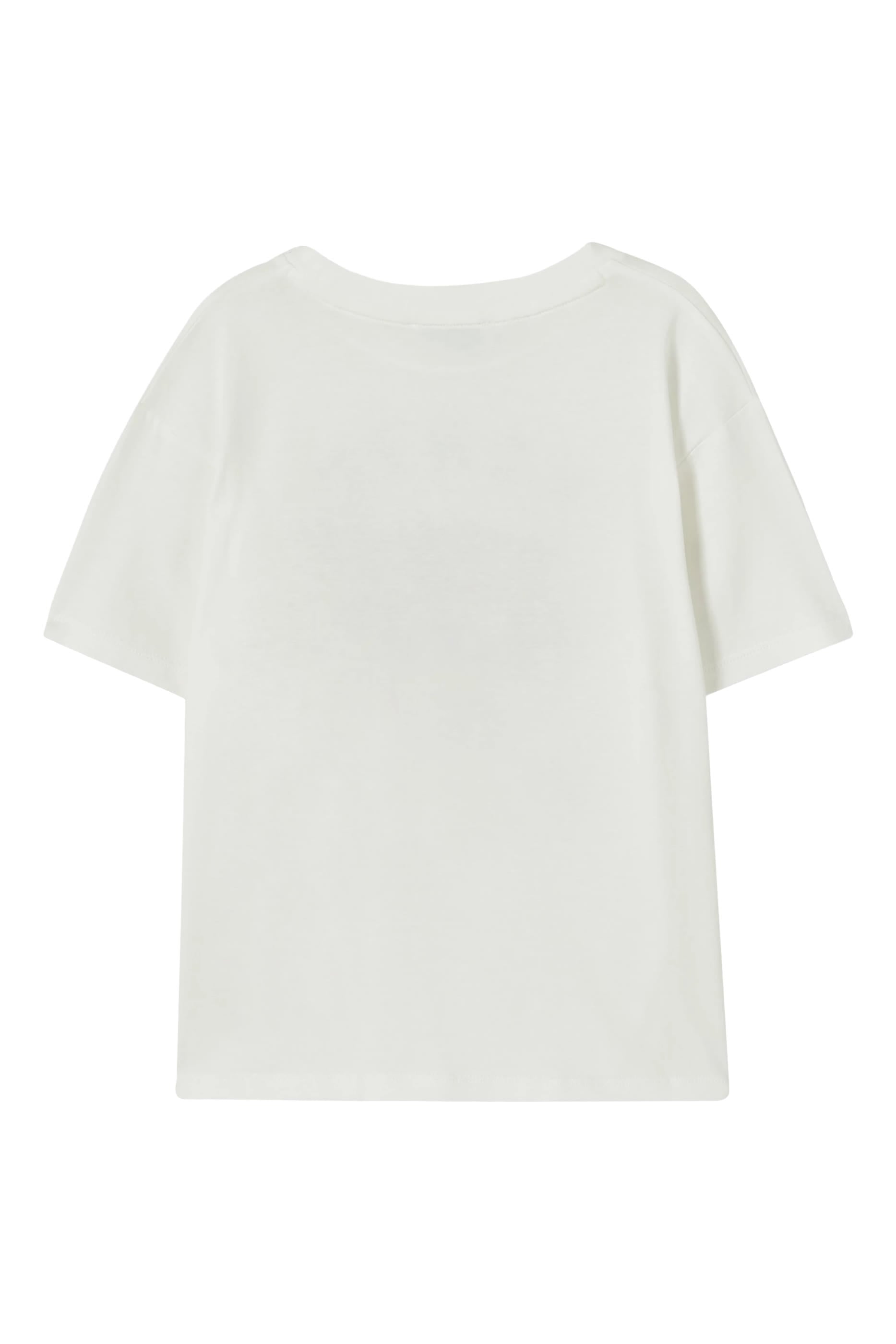Kids Tiger Head-Motif T-Shirt