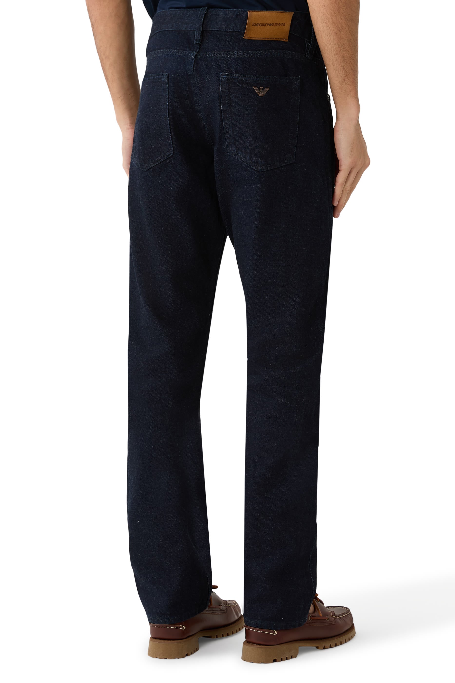 Flared Slim-Fit Jeans