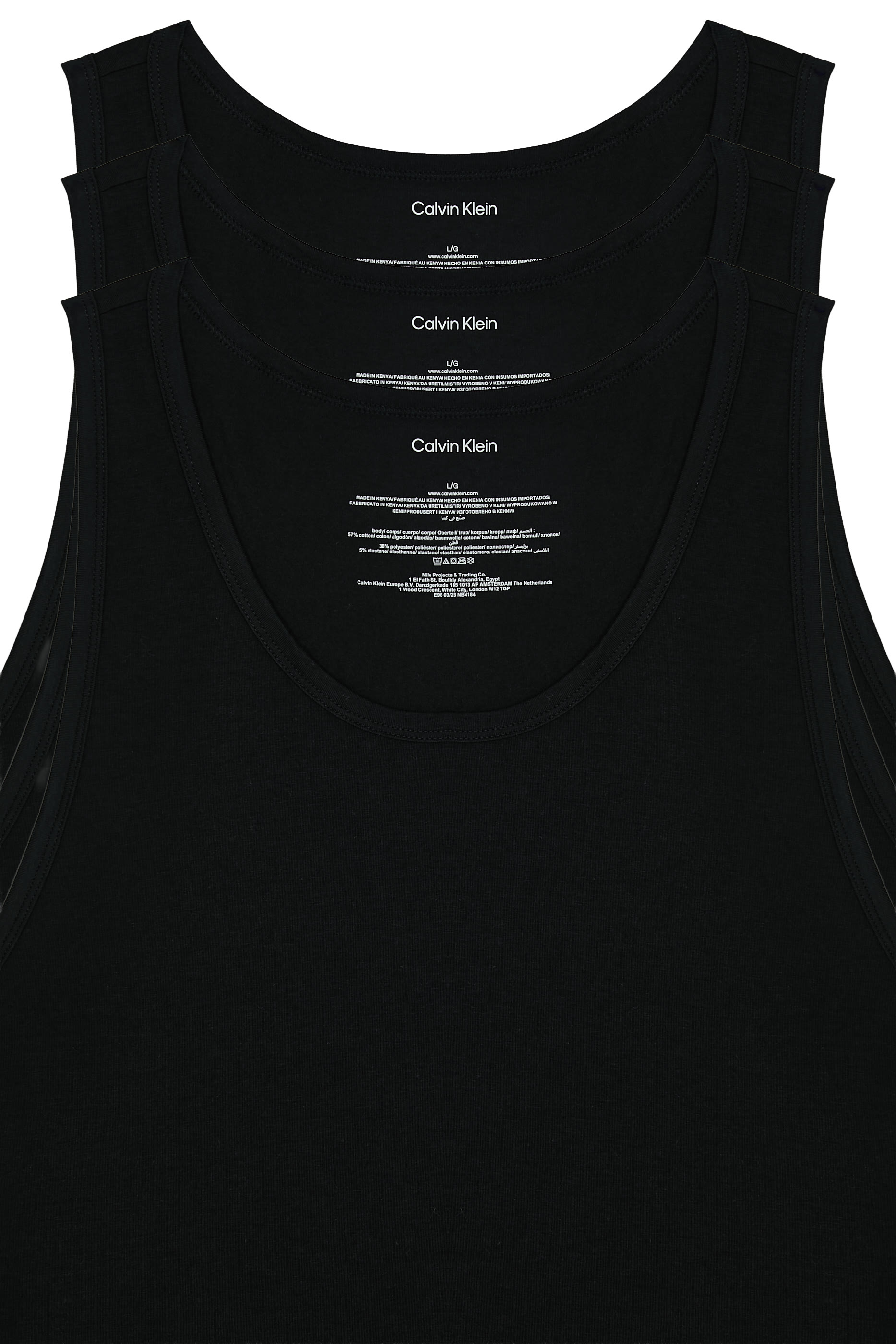 Logo Tank Top, Set of 3