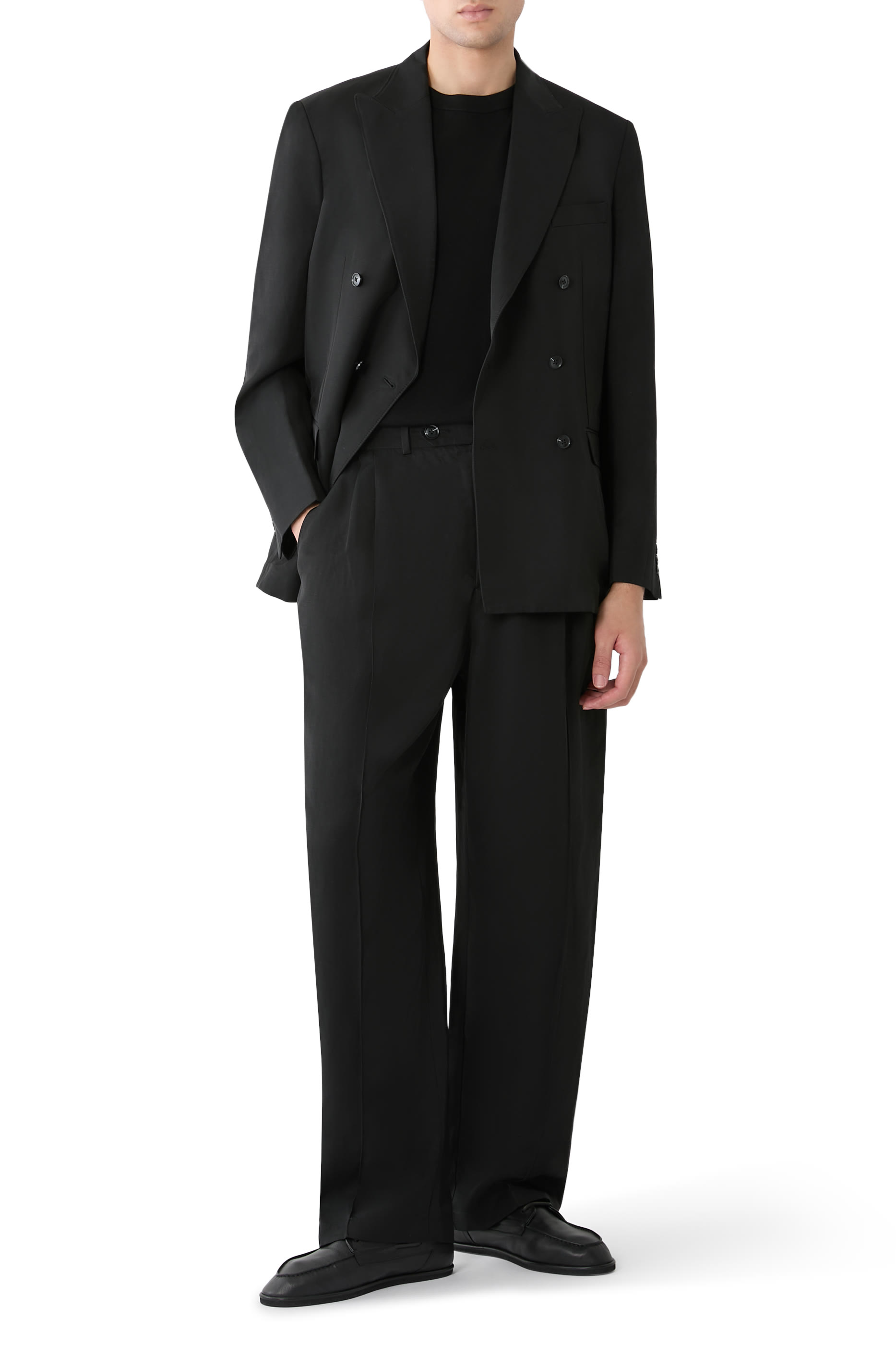 Pleated Suit Pants